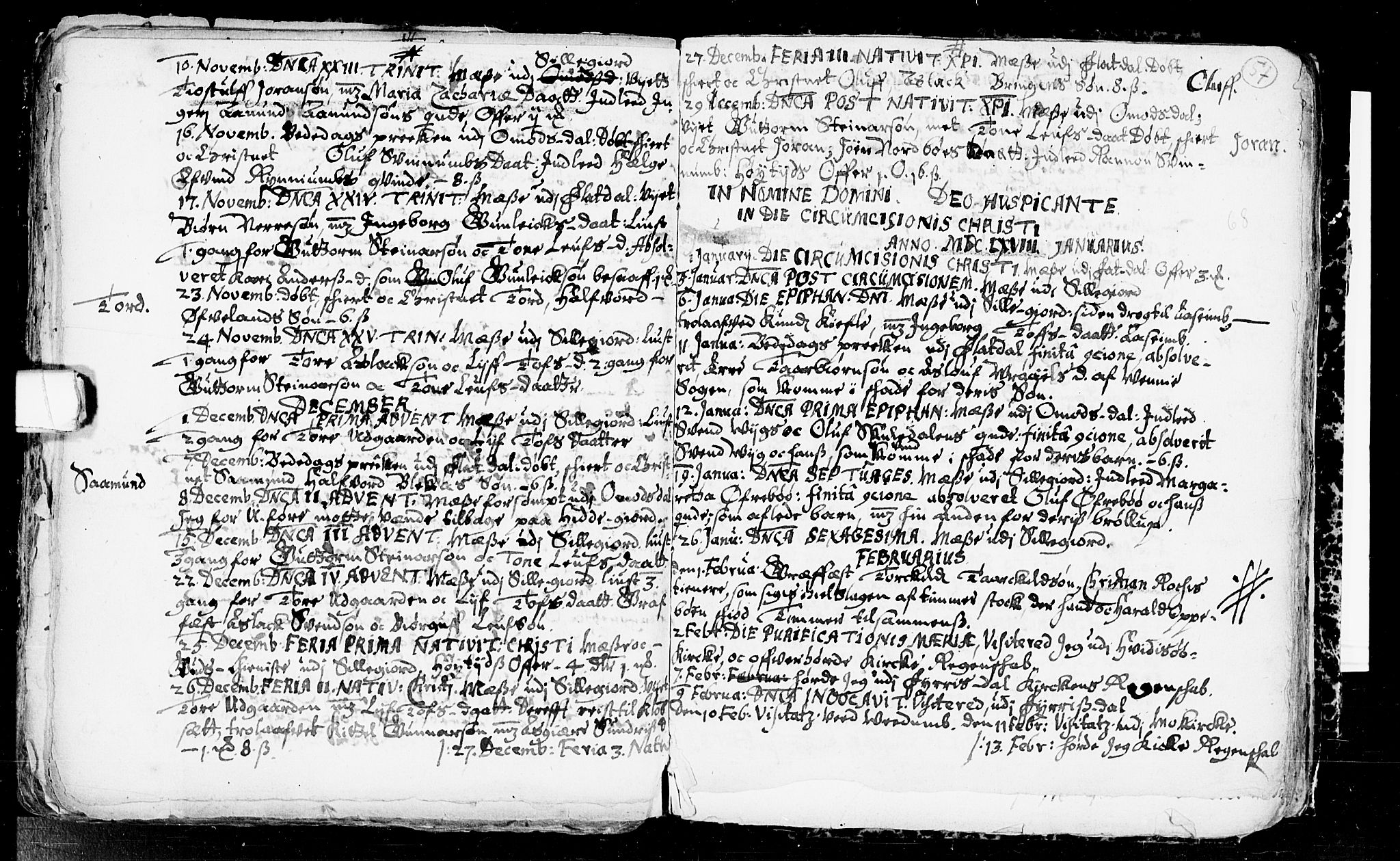 Seljord kirkebøker, SAKO/A-20/F/Fa/L0001: Parish register (official) no. I 1, 1654-1686, p. 57