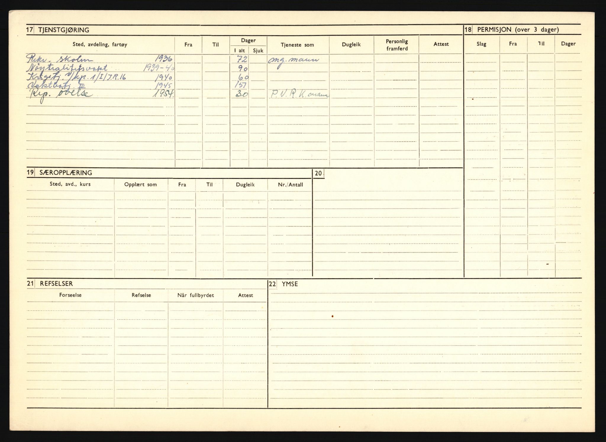 Forsvaret, Troms infanteriregiment nr. 16, AV/RA-RAFA-3146/P/Pa/L0020: Rulleblad for regimentets menige mannskaper, årsklasse 1936, 1936, p. 724