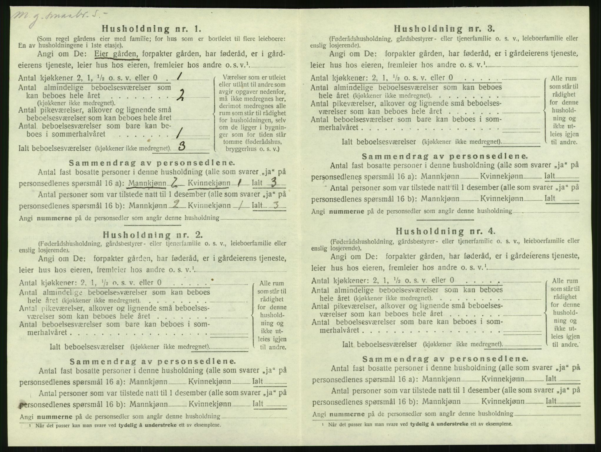 SAT, 1920 census for Hemnes, 1920, p. 617