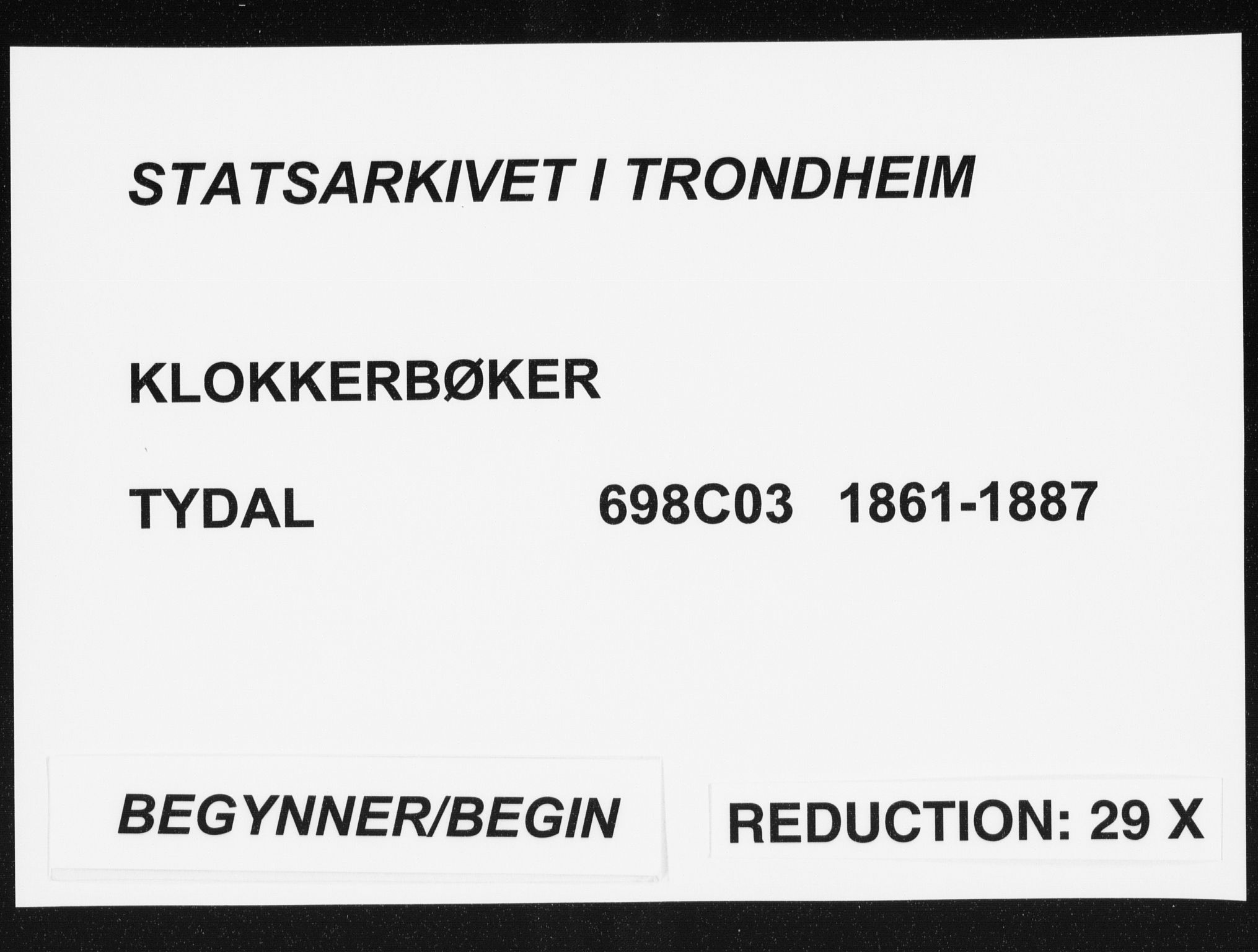 Ministerialprotokoller, klokkerbøker og fødselsregistre - Sør-Trøndelag, SAT/A-1456/698/L1166: Parish register (copy) no. 698C03, 1861-1887