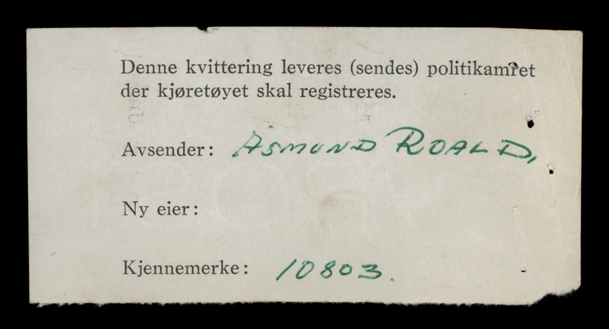 Møre og Romsdal vegkontor - Ålesund trafikkstasjon, SAT/A-4099/F/Fe/L0023: Registreringskort for kjøretøy T 10695 - T 10809, 1927-1998, p. 2960