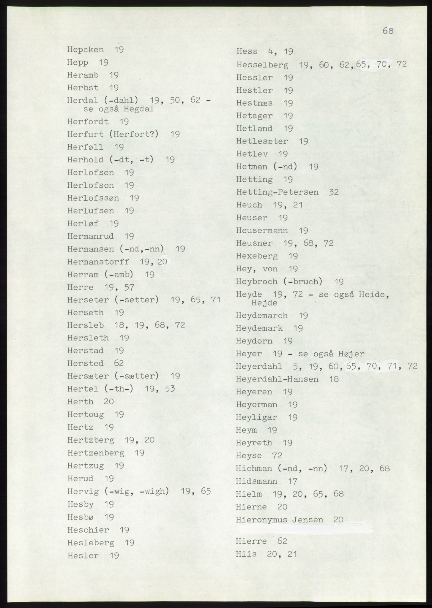 Lassens samlinger, AV/RA-PA-0051, 1500-1907, p. 68