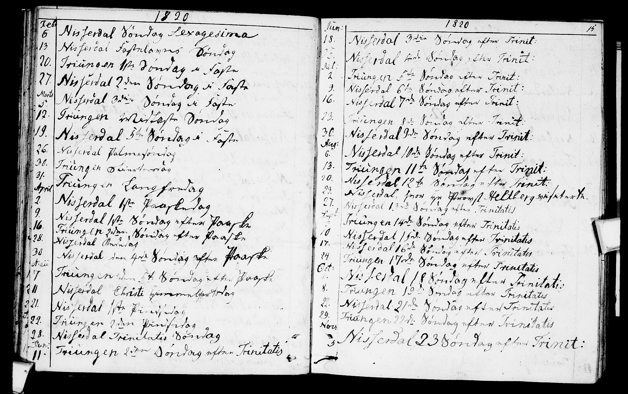 Nissedal kirkebøker, SAKO/A-288/F/Fa/L0001: Parish register (official) no. I 1, 1811-1814, p. 15
