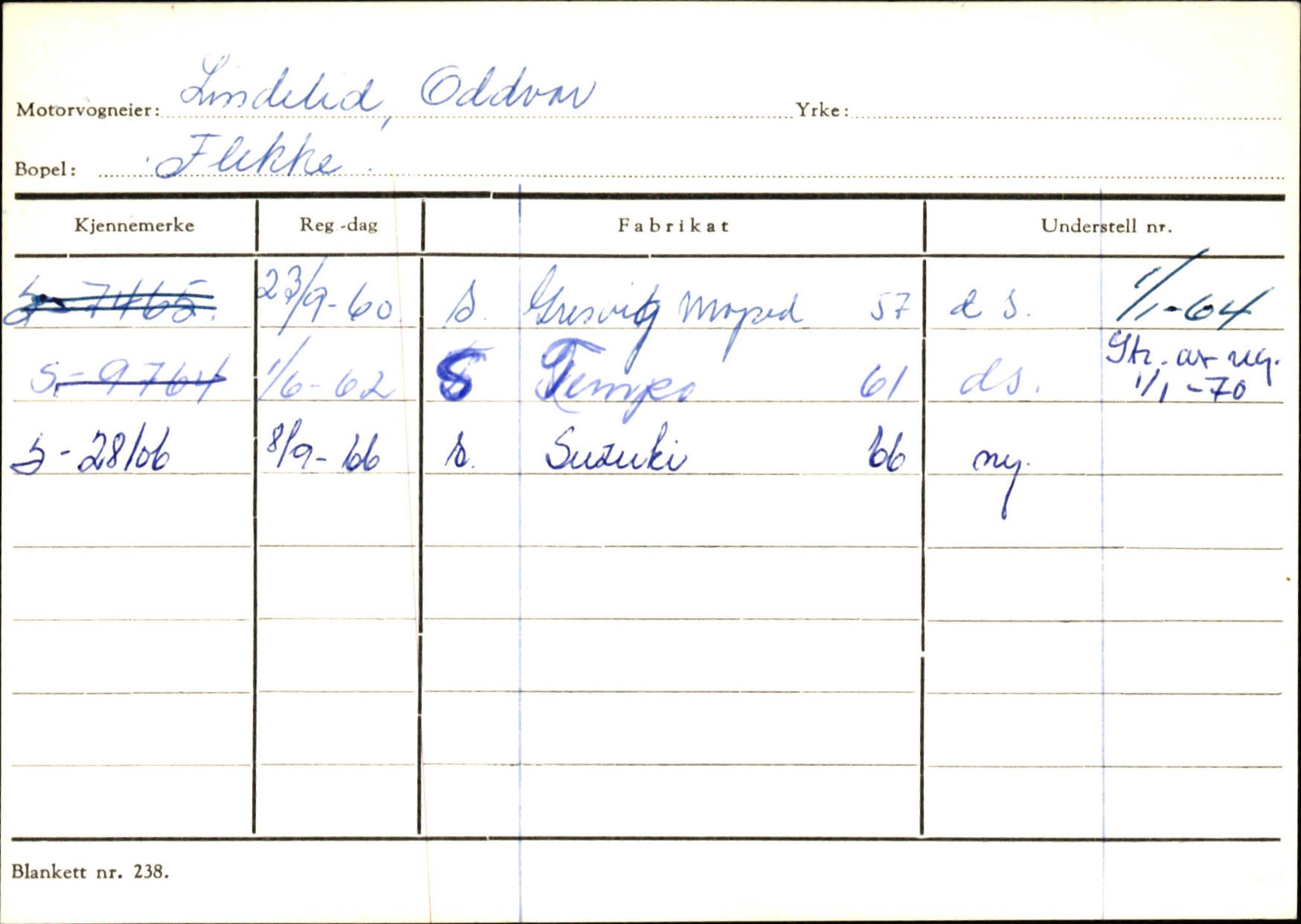 Statens vegvesen, Sogn og Fjordane vegkontor, SAB/A-5301/4/F/L0125: Eigarregister Sogndal V-Å. Aurland A-Å. Fjaler A-N, 1945-1975, p. 2429