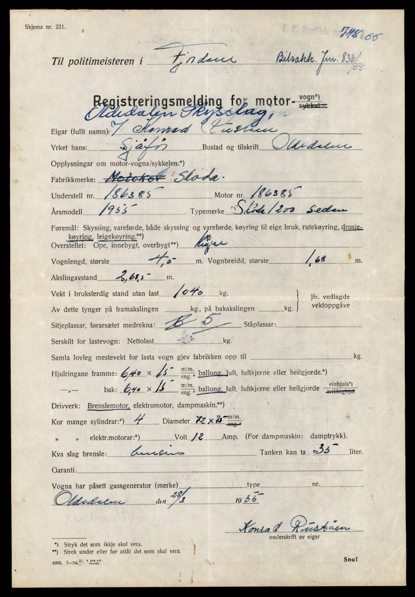 Møre og Romsdal vegkontor - Ålesund trafikkstasjon, AV/SAT-A-4099/F/Fe/L0048: Registreringskort for kjøretøy T 14721 - T 14863, 1927-1998, p. 2747