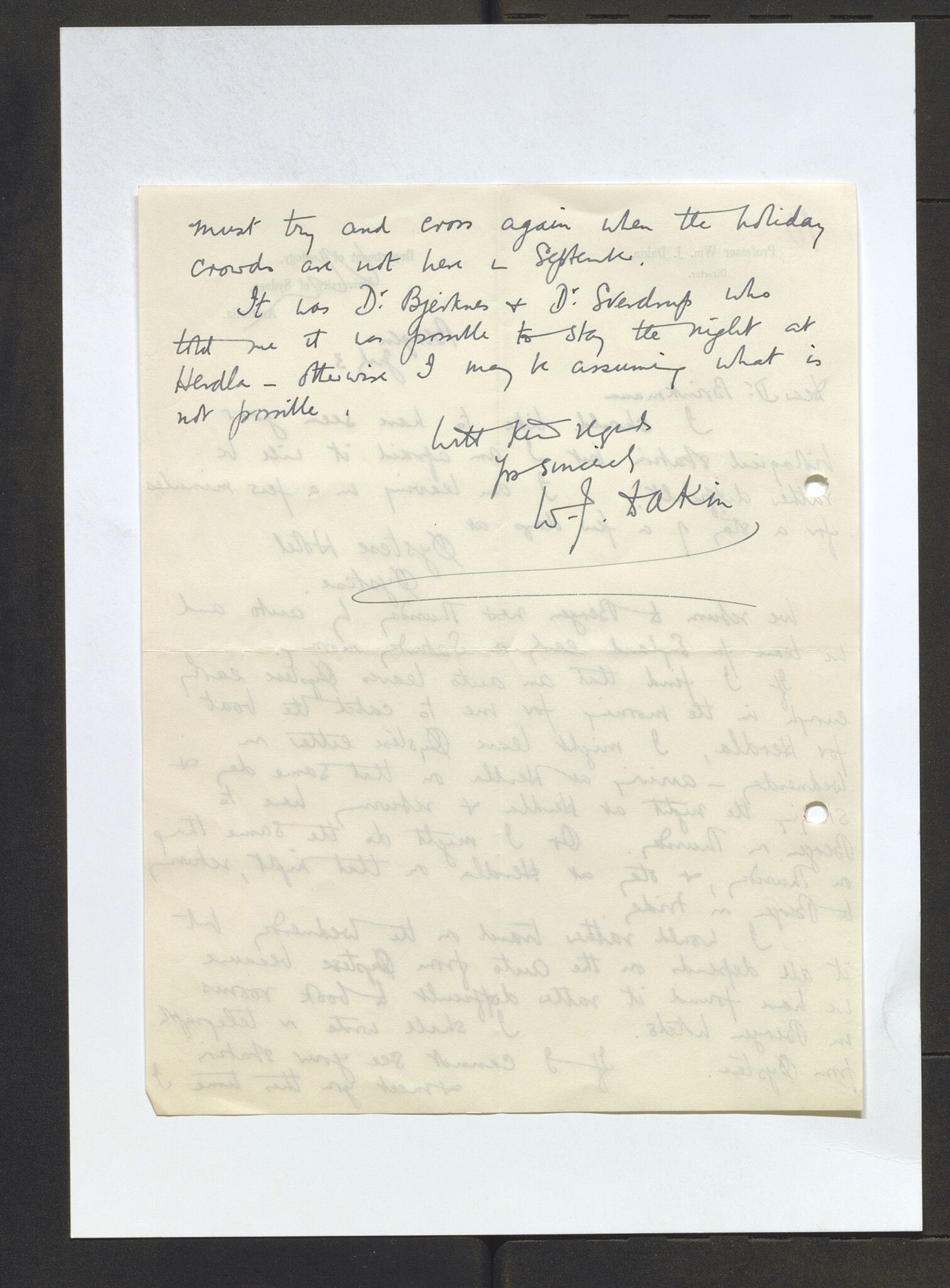 Bergens Museum, AV/SAB-A-17301/13/D/L0002: Korrespondanse , 1928-1940, p. 391
