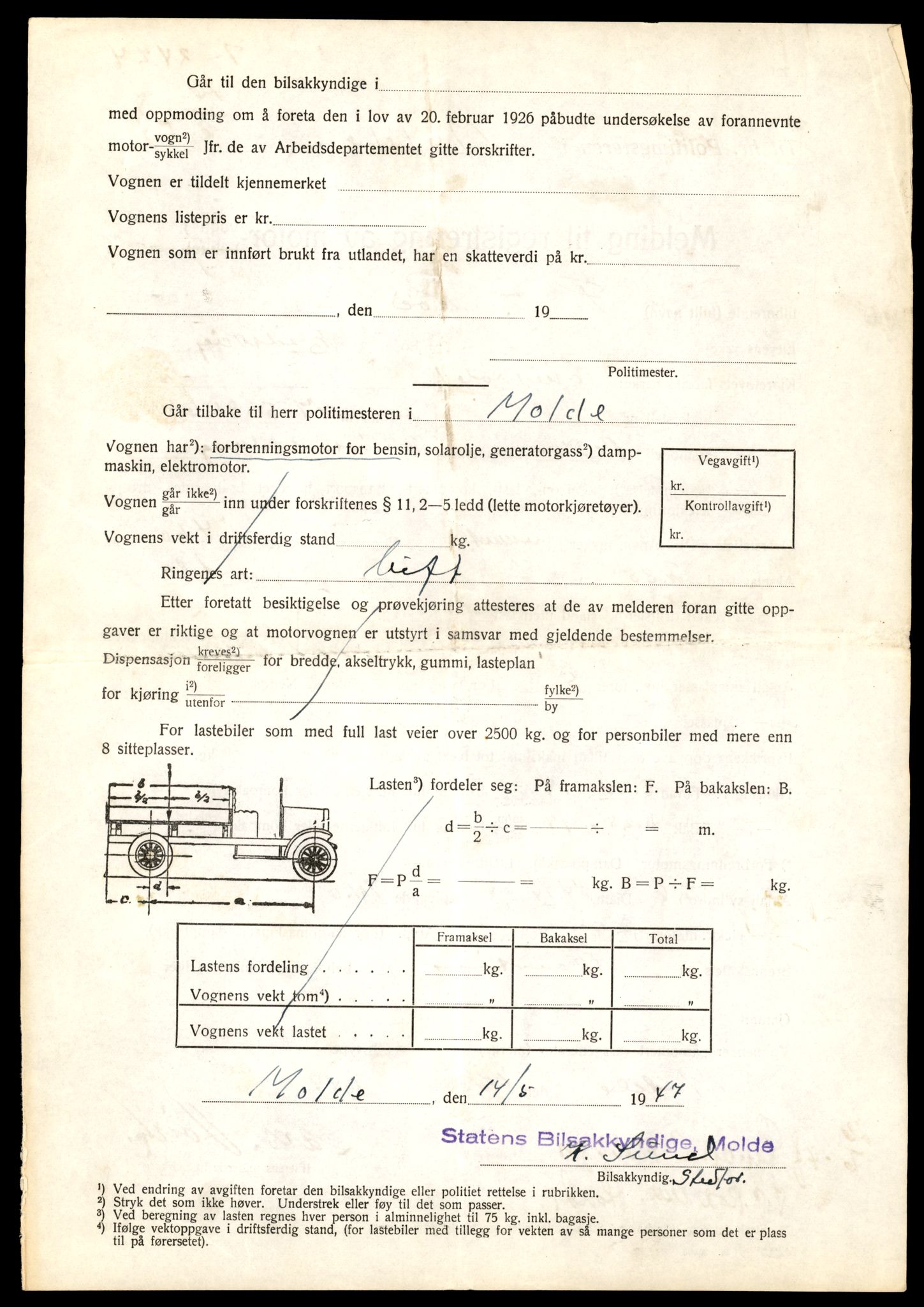 Møre og Romsdal vegkontor - Ålesund trafikkstasjon, AV/SAT-A-4099/F/Fe/L0019: Registreringskort for kjøretøy T 10228 - T 10350, 1927-1998, p. 270