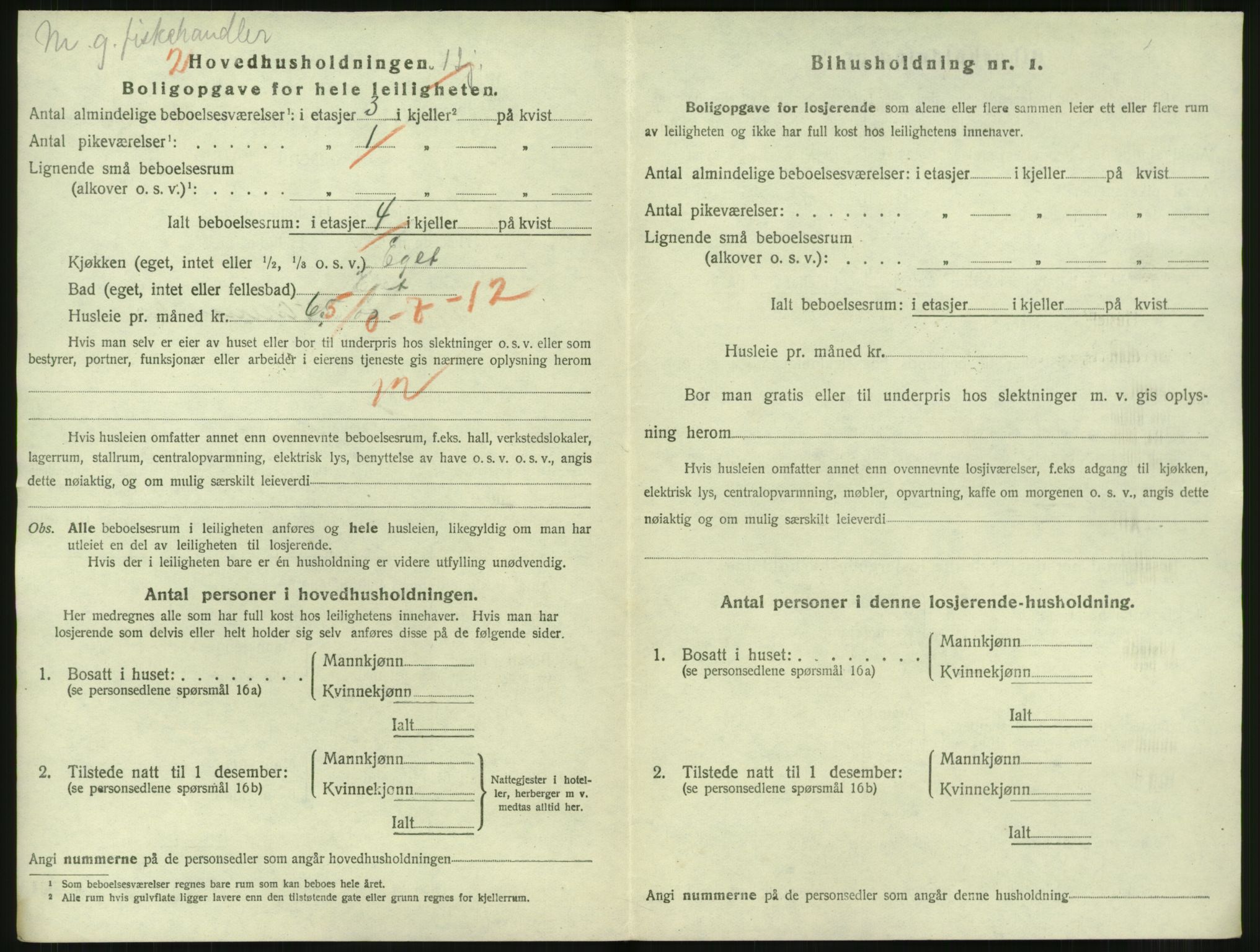 SAT, 1920 census for Trondheim, 1920, p. 27731