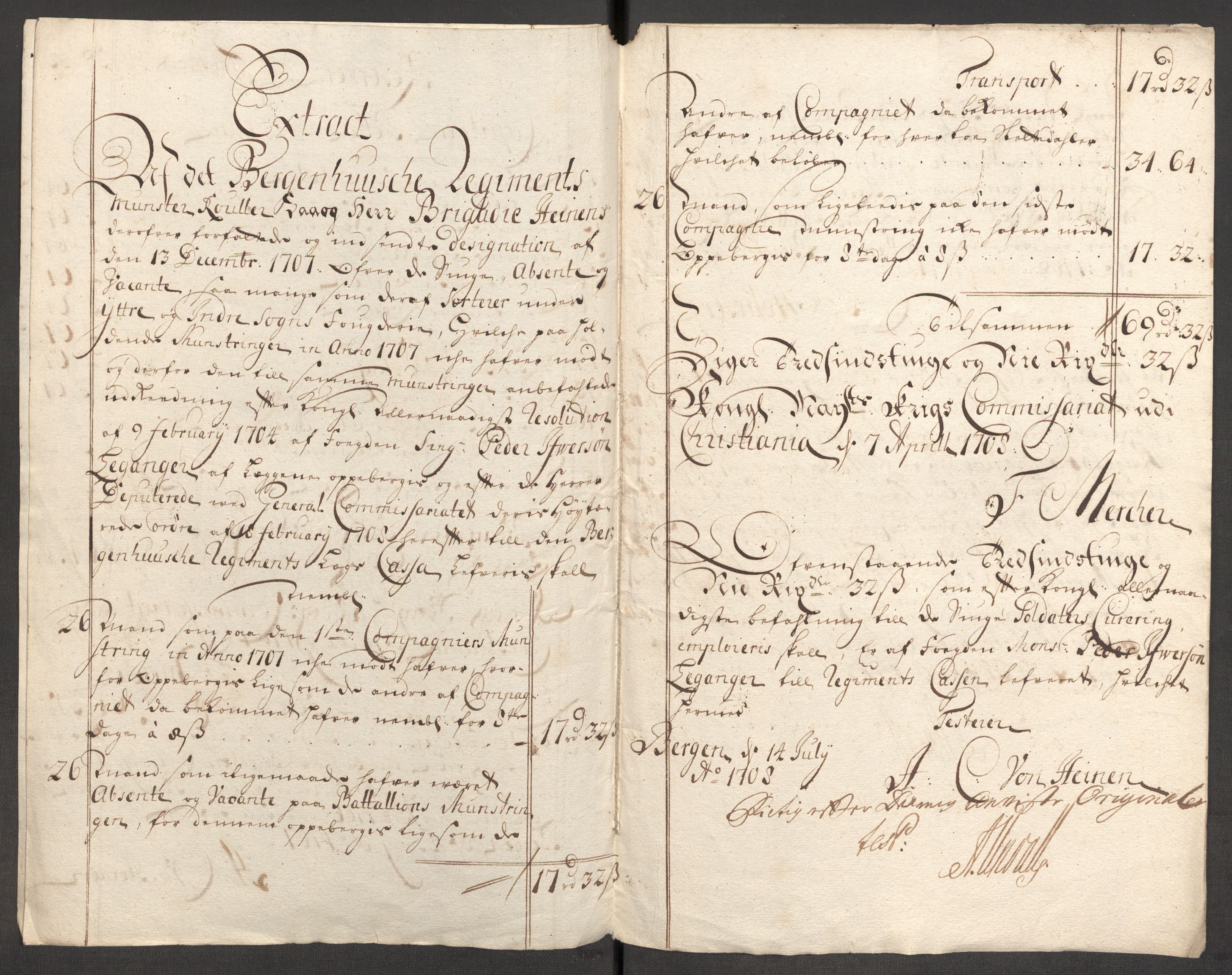 Rentekammeret inntil 1814, Reviderte regnskaper, Fogderegnskap, AV/RA-EA-4092/R52/L3315: Fogderegnskap Sogn, 1708, p. 435