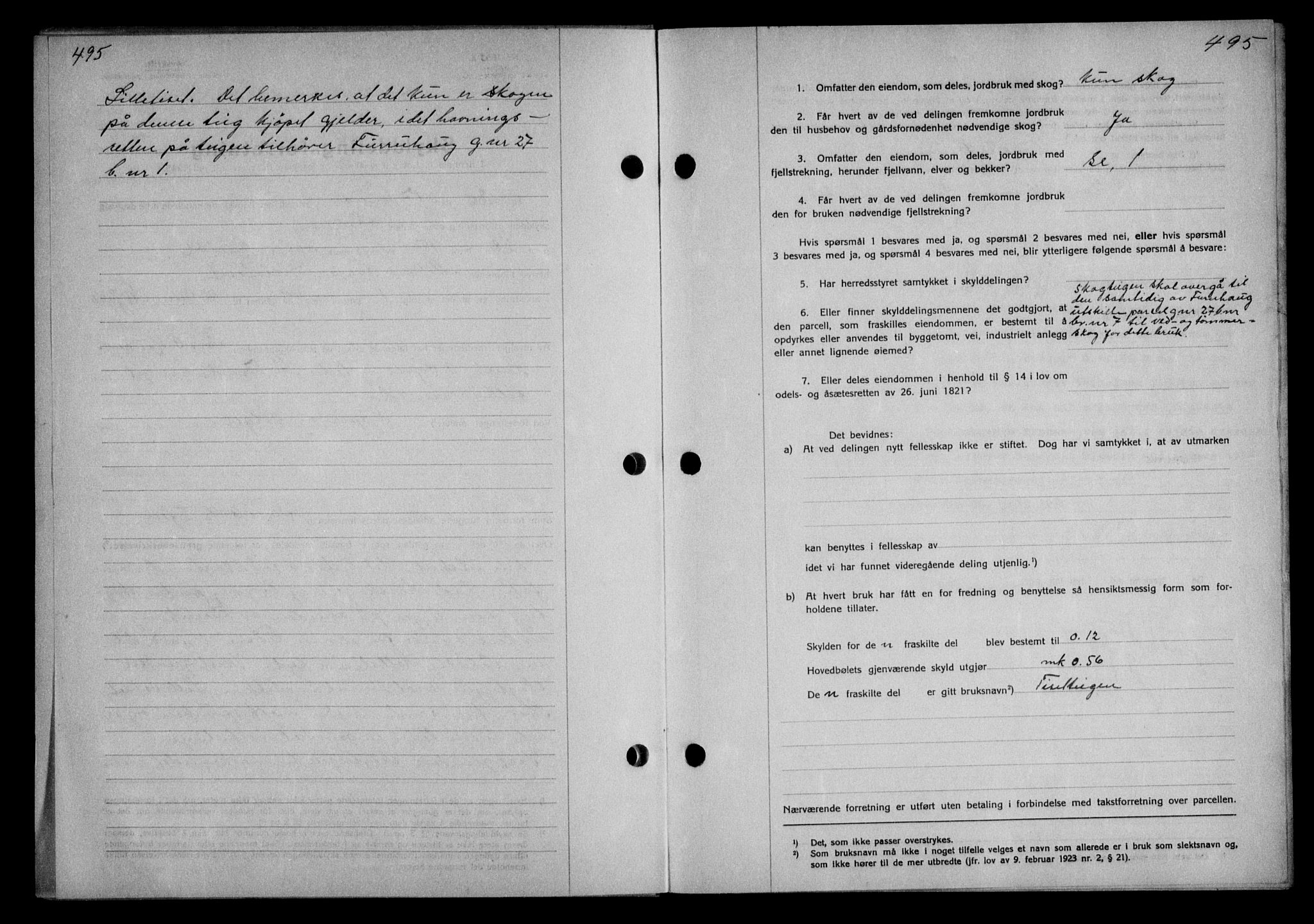 Nordmøre sorenskriveri, AV/SAT-A-4132/1/2/2Ca/L0070: Mortgage book no. 60, 1930-1930, Deed date: 27.10.1930