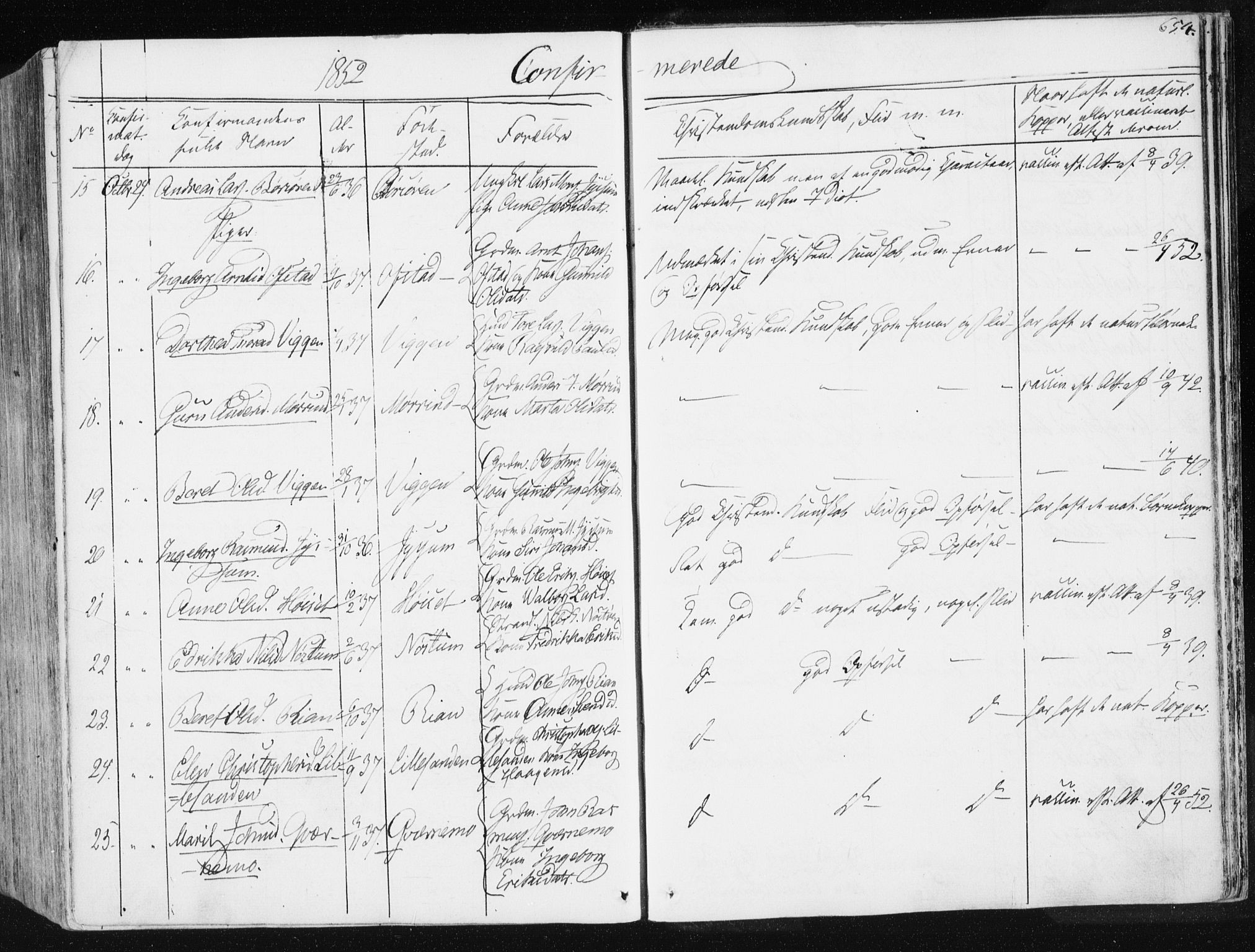 Ministerialprotokoller, klokkerbøker og fødselsregistre - Sør-Trøndelag, AV/SAT-A-1456/665/L0771: Parish register (official) no. 665A06, 1830-1856, p. 654