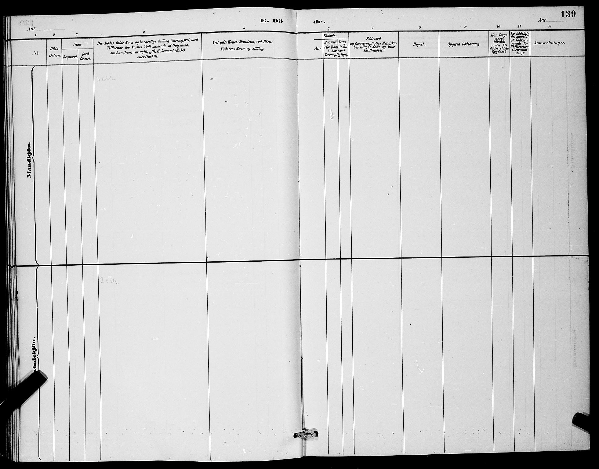 Berg sokneprestkontor, AV/SATØ-S-1318/G/Ga/Gab/L0012klokker: Parish register (copy) no. 12, 1887-1902, p. 139