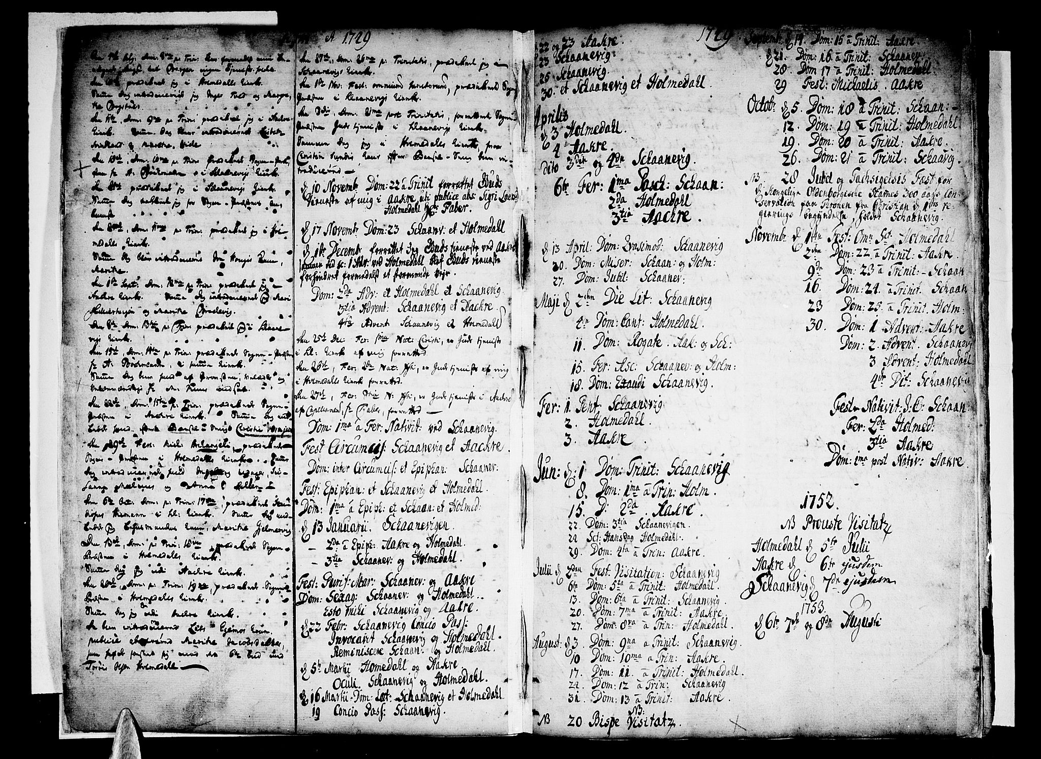 Skånevik sokneprestembete, SAB/A-77801/H/Haa: Parish register (official) no. A 1, 1745-1789, p. 5