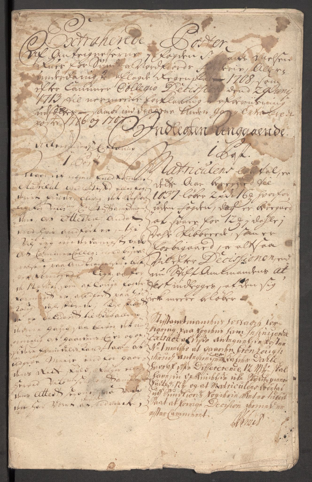 Rentekammeret inntil 1814, Reviderte regnskaper, Fogderegnskap, RA/EA-4092/R53/L3431: Fogderegnskap Sunn- og Nordfjord, 1708, p. 278