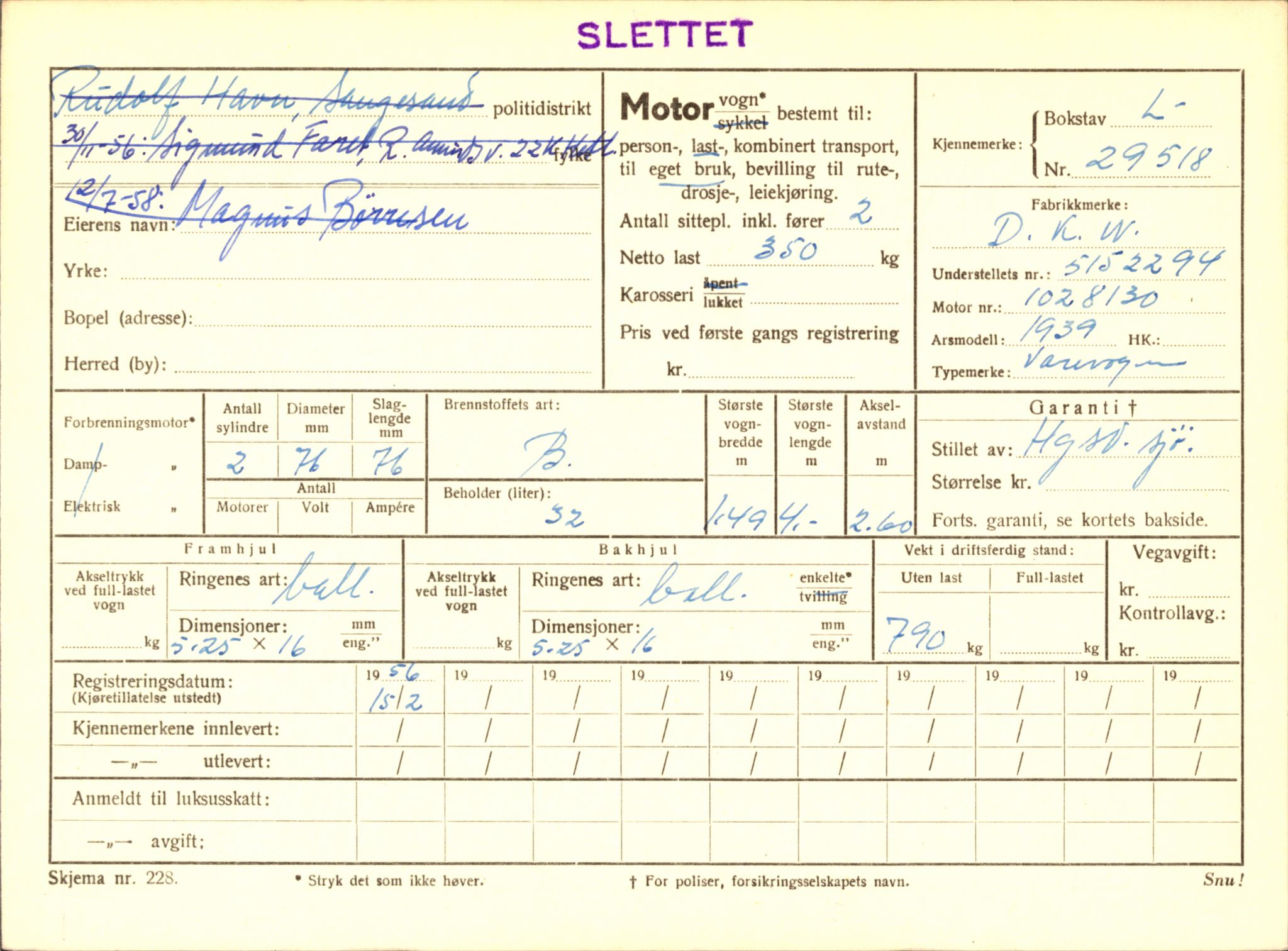 Stavanger trafikkstasjon, AV/SAST-A-101942/0/F/L0048: L-29100 - L-29899, 1930-1971, p. 1143