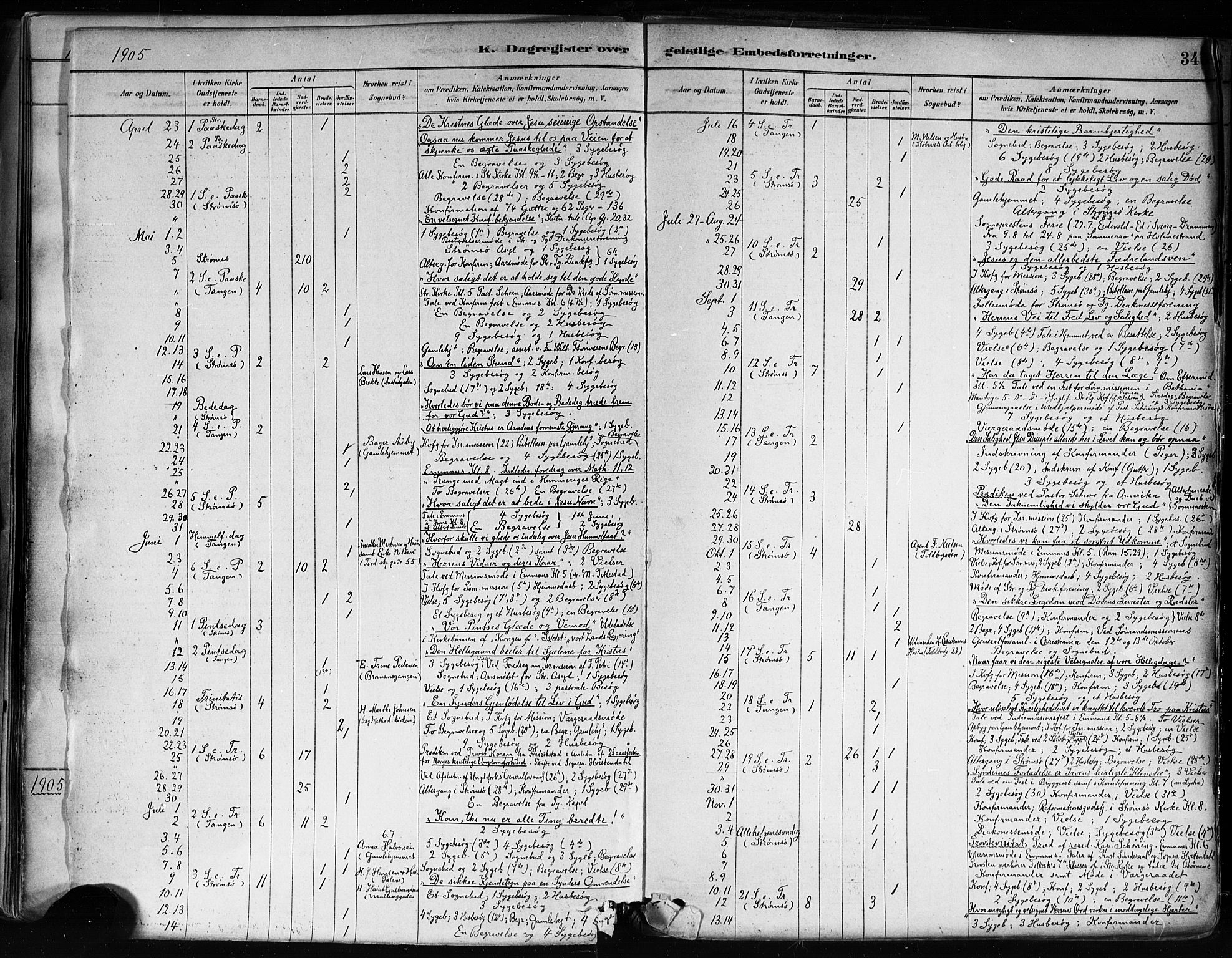 Strømsø kirkebøker, AV/SAKO-A-246/F/Fa/L0022: Parish register (official) no. I 22, 1879-1899, p. 345