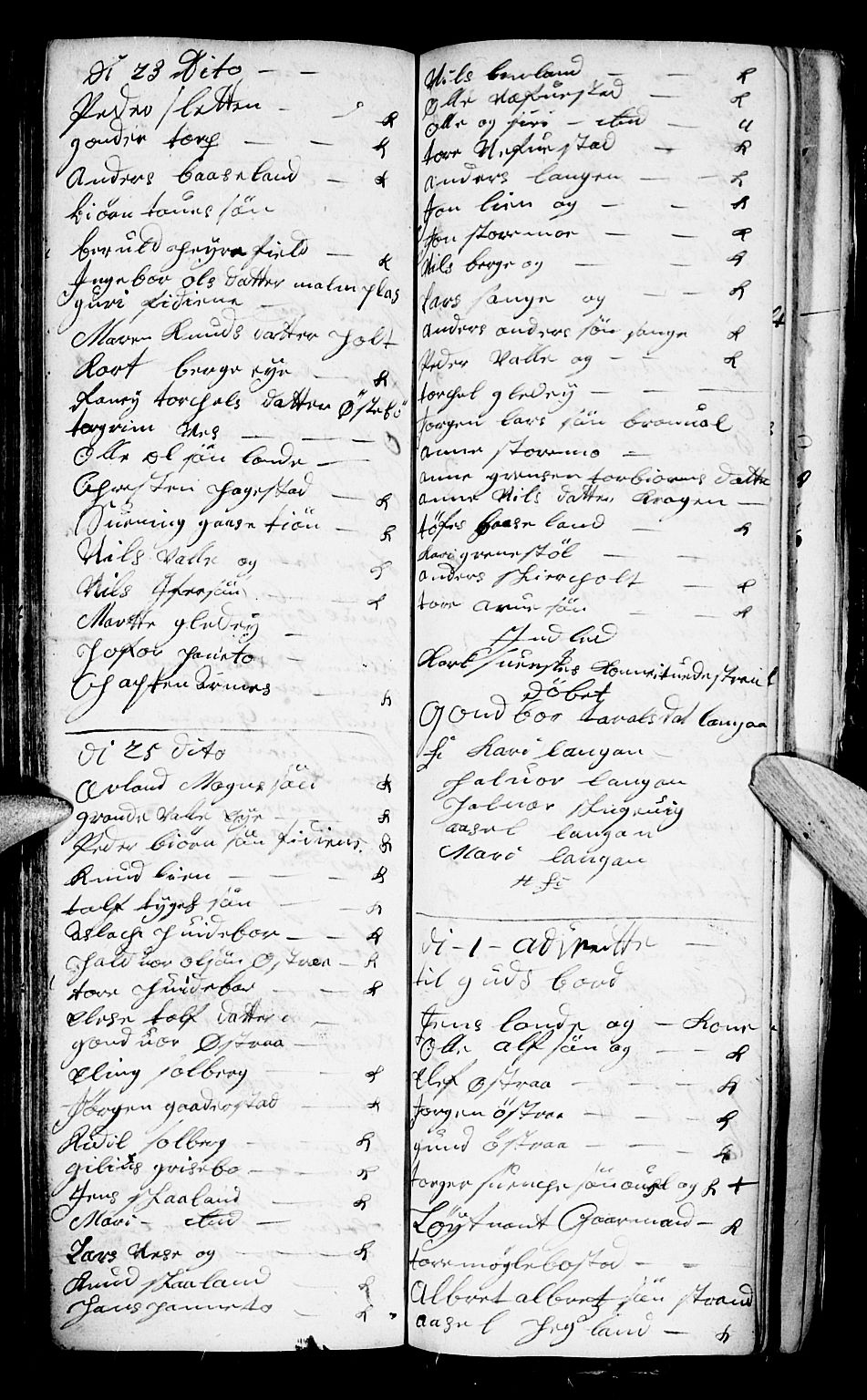 Holt sokneprestkontor, SAK/1111-0021/F/Fb/L0002: Parish register (copy) no. B 2, 1715-1727, p. 182
