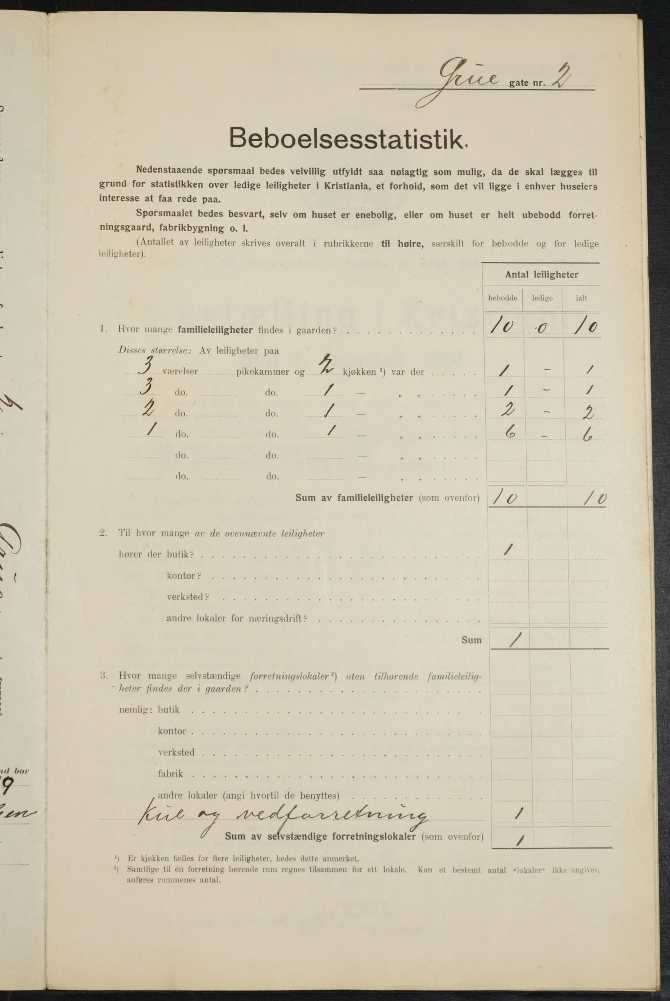 OBA, Municipal Census 1914 for Kristiania, 1914, p. 30336