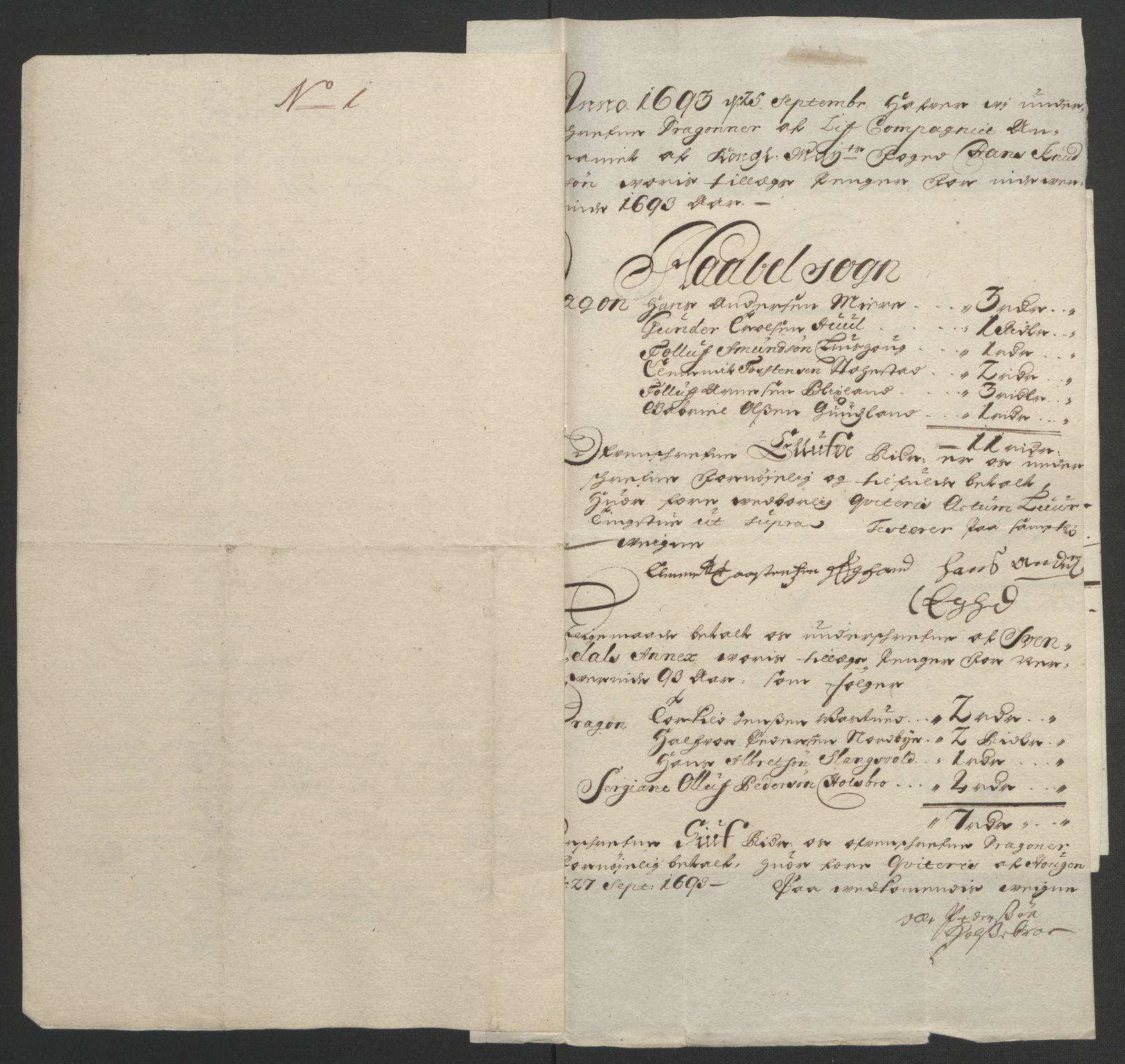 Rentekammeret inntil 1814, Reviderte regnskaper, Fogderegnskap, AV/RA-EA-4092/R02/L0108: Fogderegnskap Moss og Verne kloster, 1692-1693, p. 371