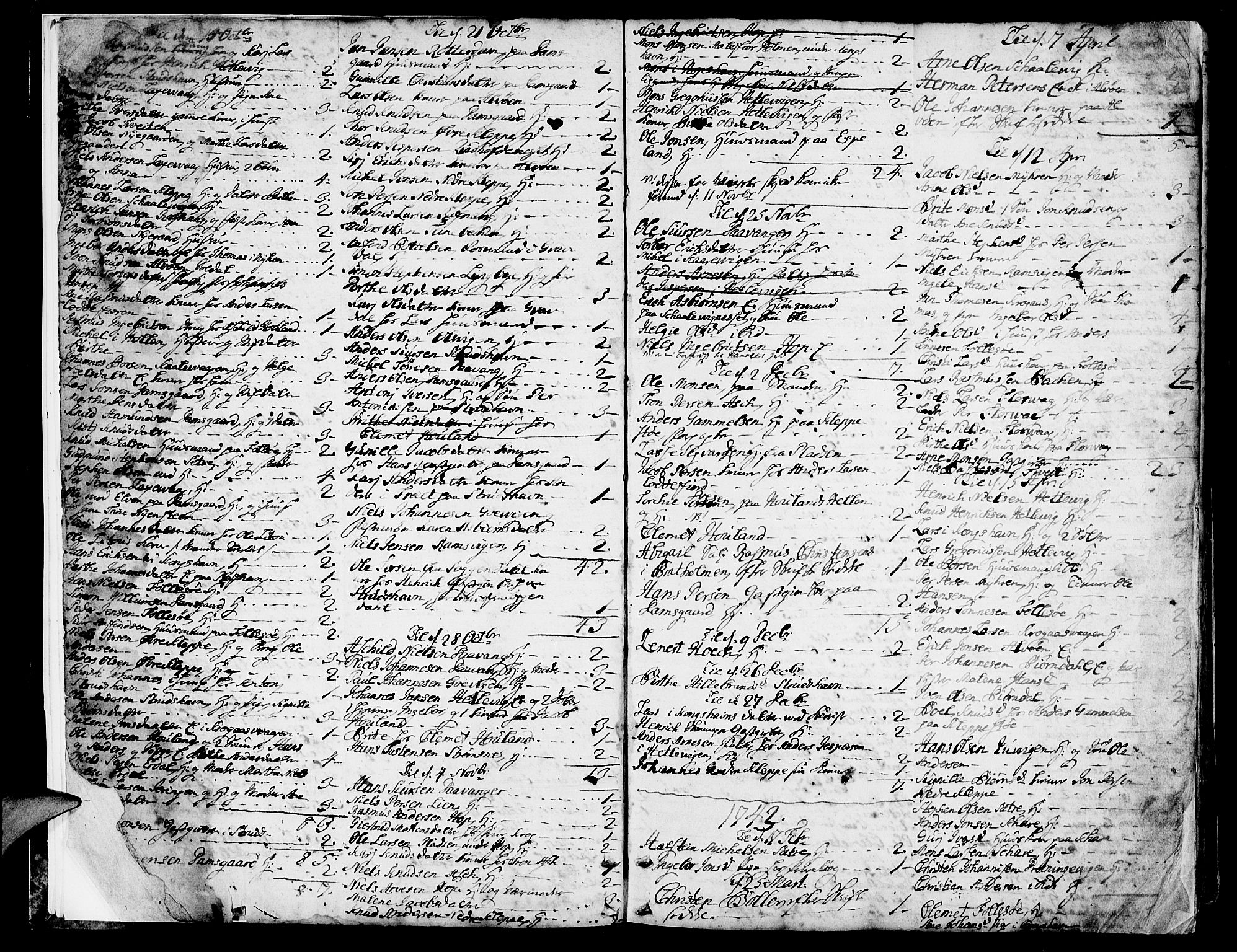Askøy Sokneprestembete, SAB/A-74101/H/Ha/Haa/Haaa/L0001: Parish register (official) no. A 1, 1742-1818, p. 2