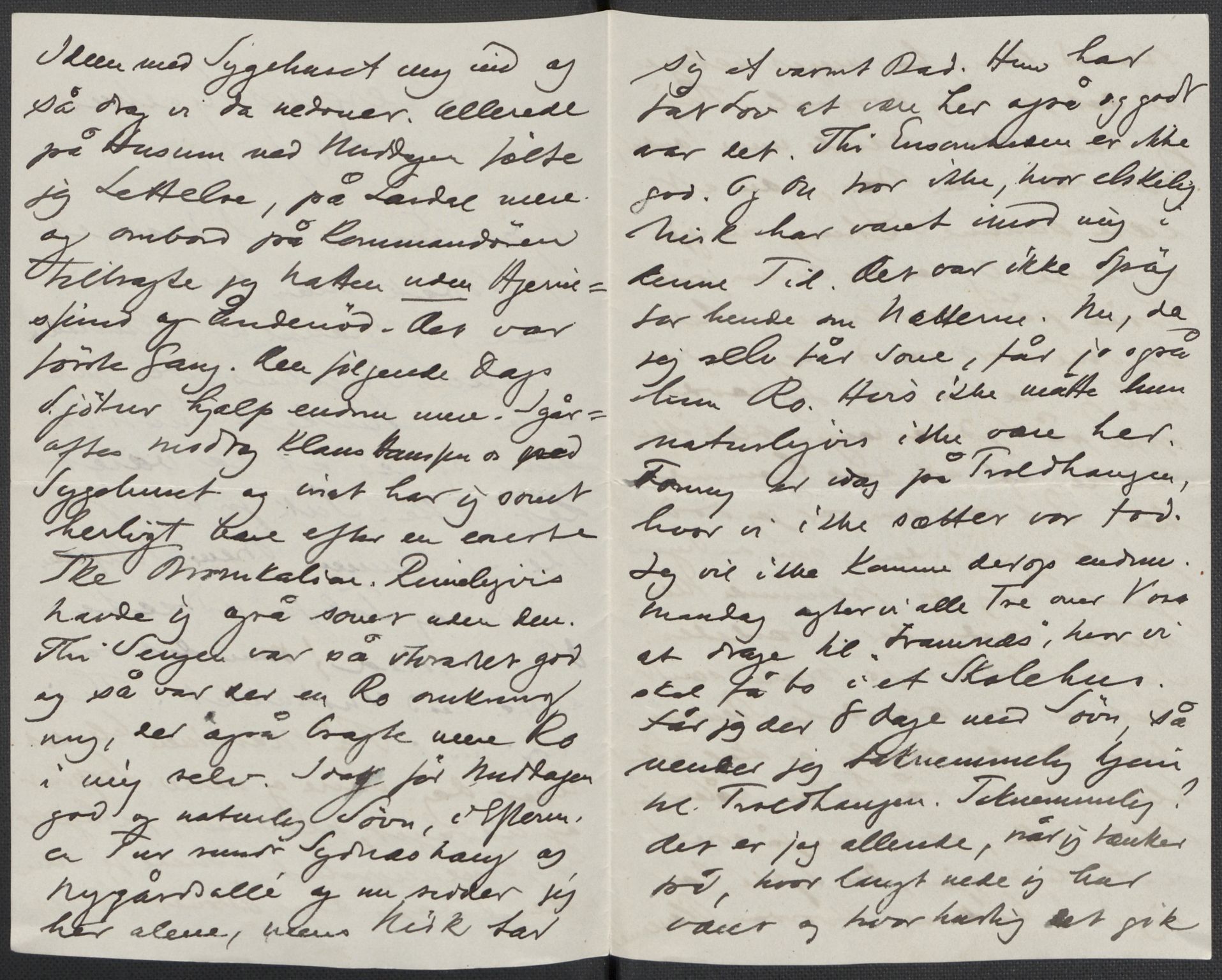 Beyer, Frants, AV/RA-PA-0132/F/L0001: Brev fra Edvard Grieg til Frantz Beyer og "En del optegnelser som kan tjene til kommentar til brevene" av Marie Beyer, 1872-1907, p. 716