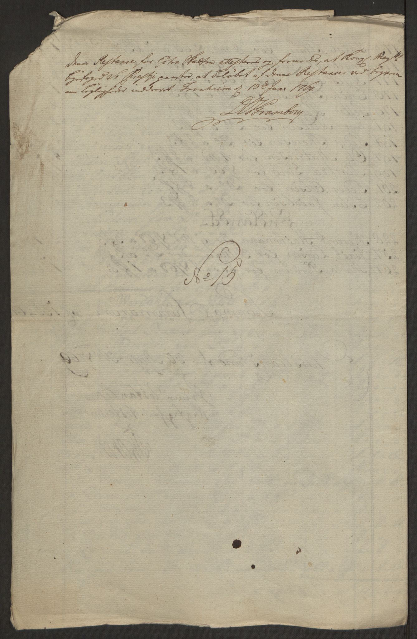 Rentekammeret inntil 1814, Reviderte regnskaper, Byregnskaper, AV/RA-EA-4066/R/Rr/L0495/0004: [R1] Kontribusjonsregnskap / Ekstraskatt, 1762-1772, p. 211