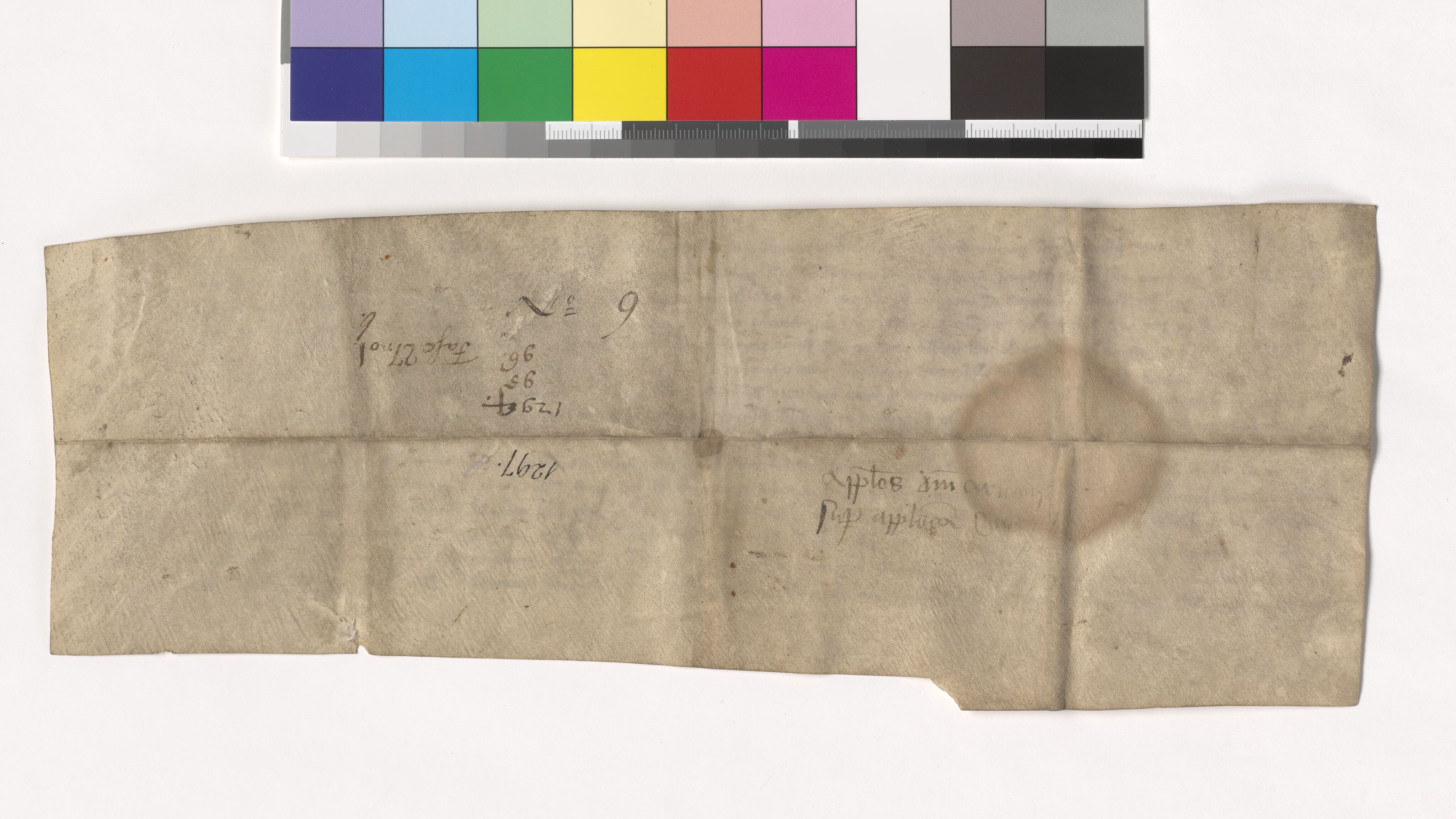 Riksarkivets diplomsamling, AV/RA-EA-5965/F05/L0078: NRA AM fasc. 27 nr. 1a-7, 1292-1299, p. 8