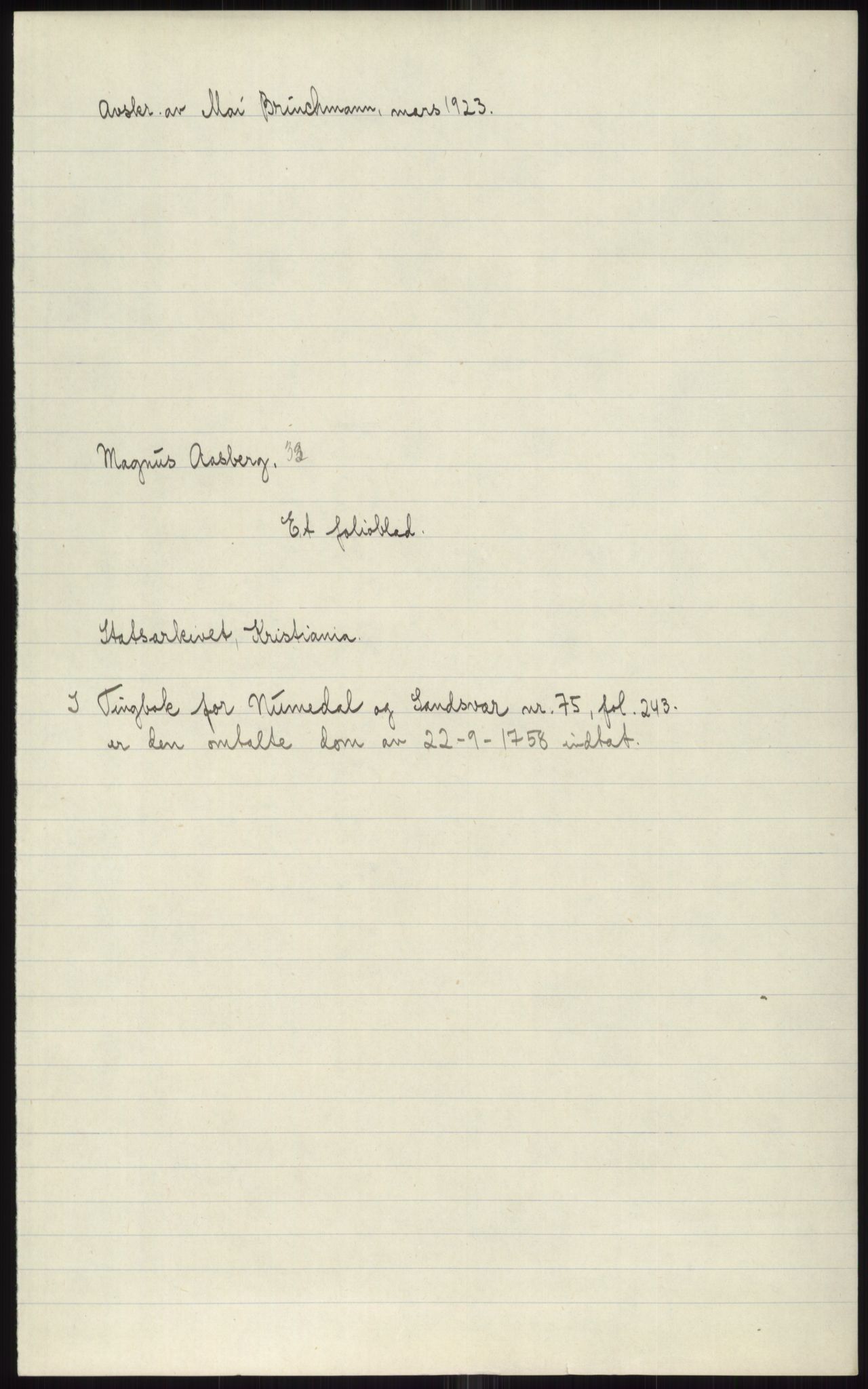 Samlinger til kildeutgivelse, Diplomavskriftsamlingen, AV/RA-EA-4053/H/Ha, p. 1352