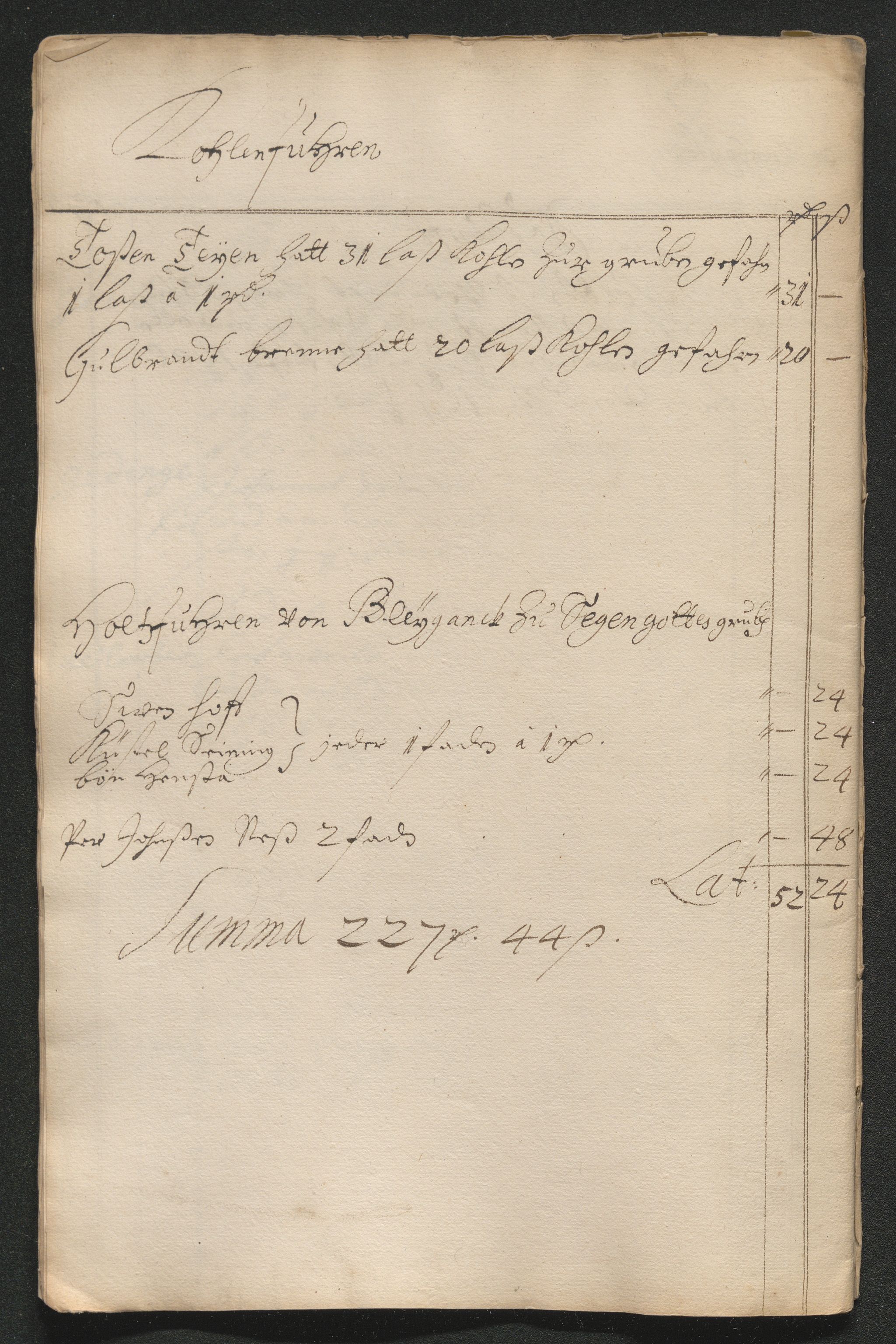 Kongsberg Sølvverk 1623-1816, SAKO/EA-3135/001/D/Dc/Dcd/L0063: Utgiftsregnskap for gruver m.m. , 1687, p. 441