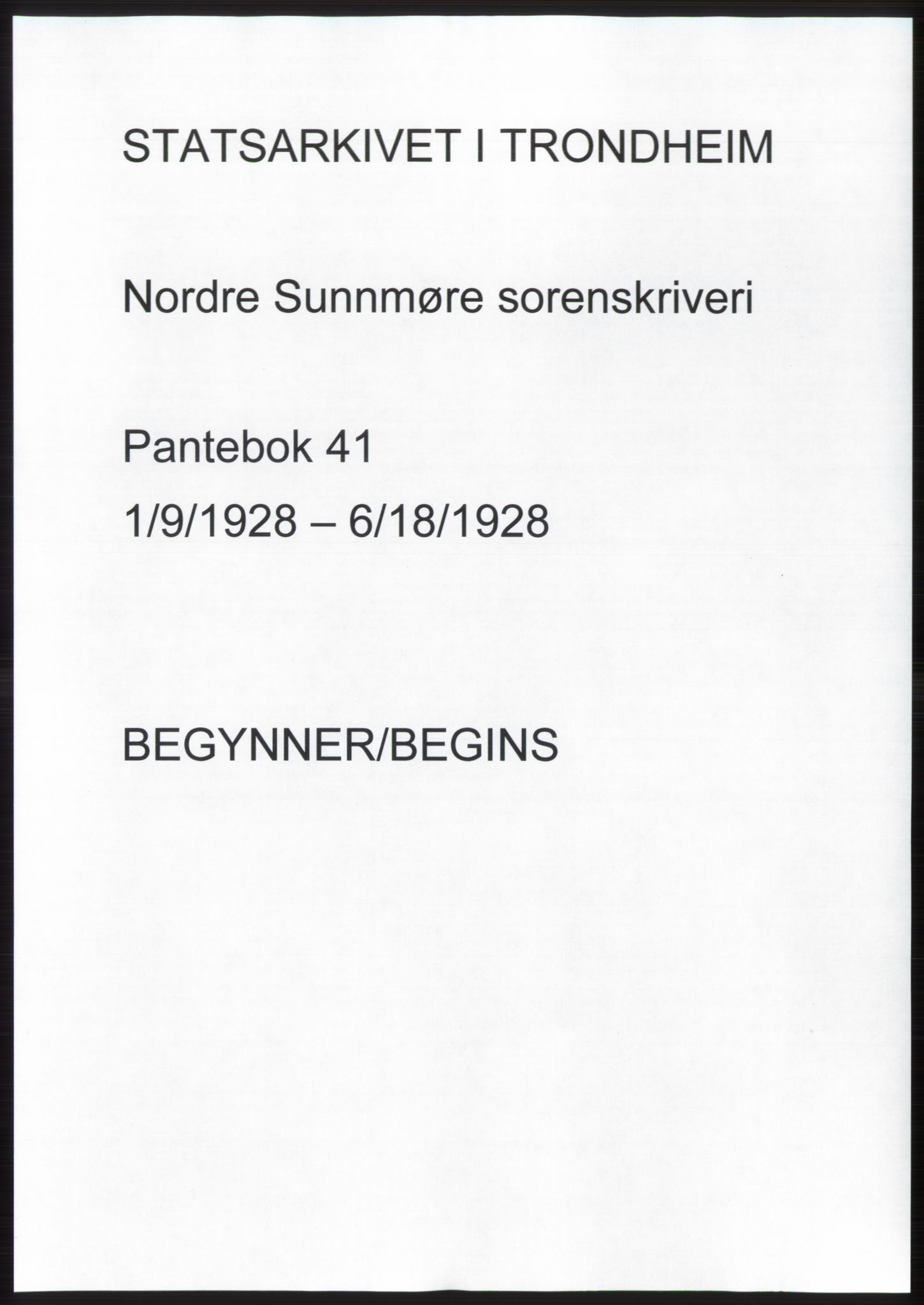 Nordre Sunnmøre sorenskriveri, AV/SAT-A-0006/1/2/2C/2Ca/L0041: Mortgage book no. 41, 1928-1928, Deed date: 09.01.1928