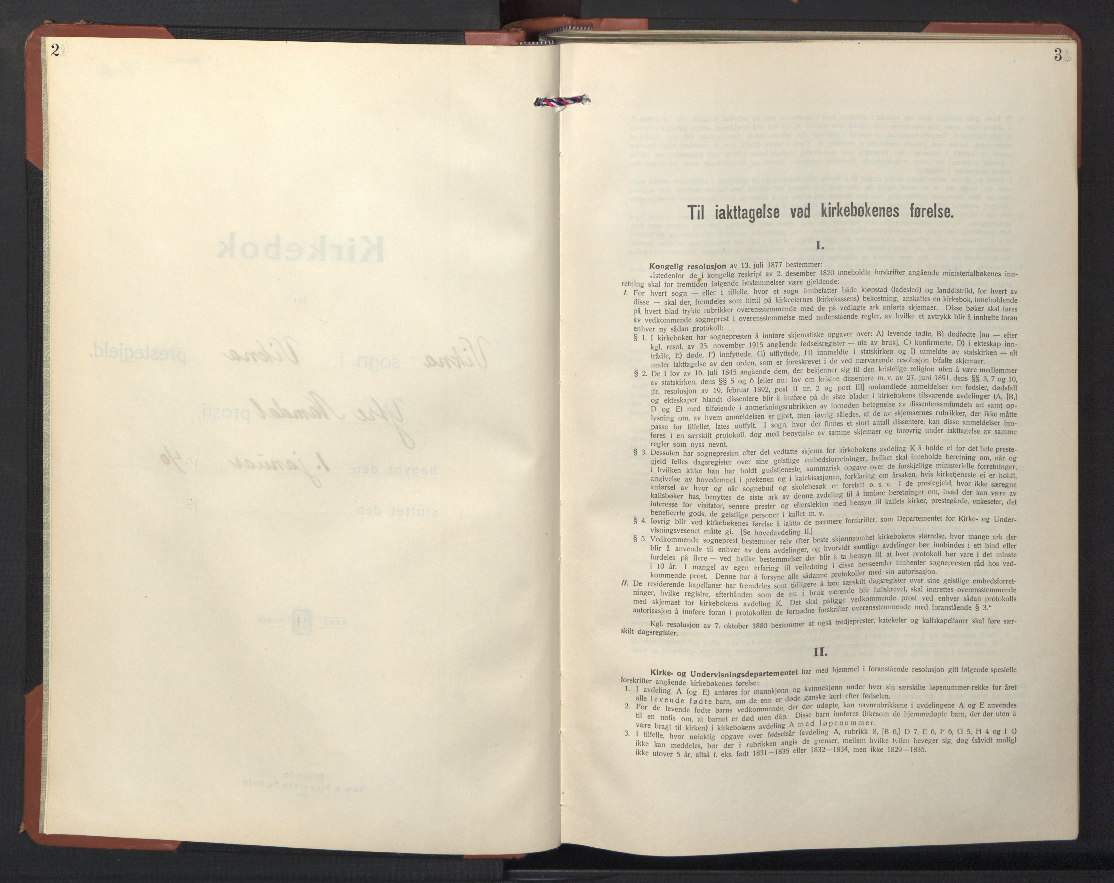 Ministerialprotokoller, klokkerbøker og fødselsregistre - Nord-Trøndelag, SAT/A-1458/786/L0689: Parish register (copy) no. 786C01, 1940-1948, p. 2-3