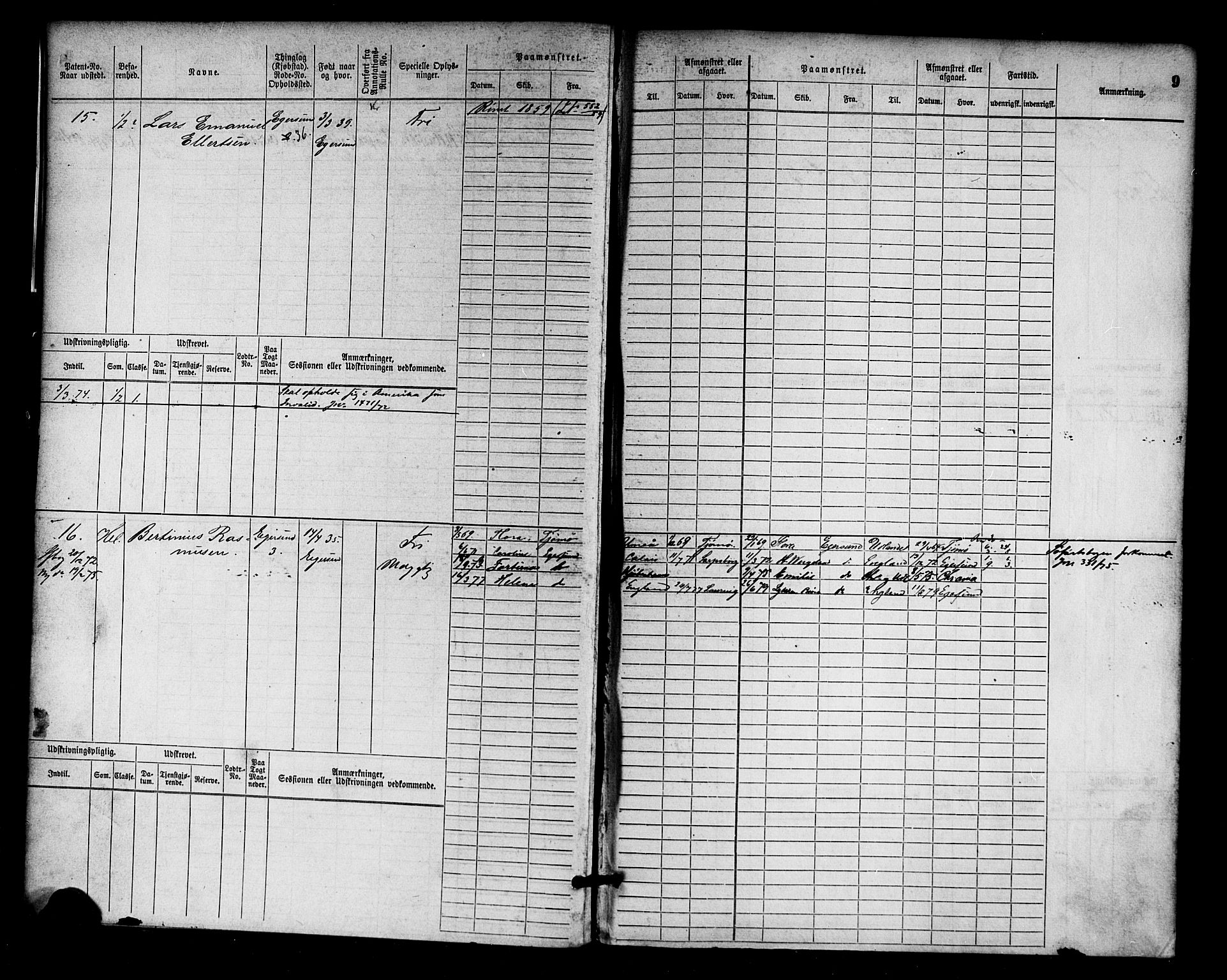 Egersund mønstringskrets, AV/SAK-2031-0019/F/Fb/L0001: Hovedrulle nr 1-666, O-3, 1868-1920, p. 10