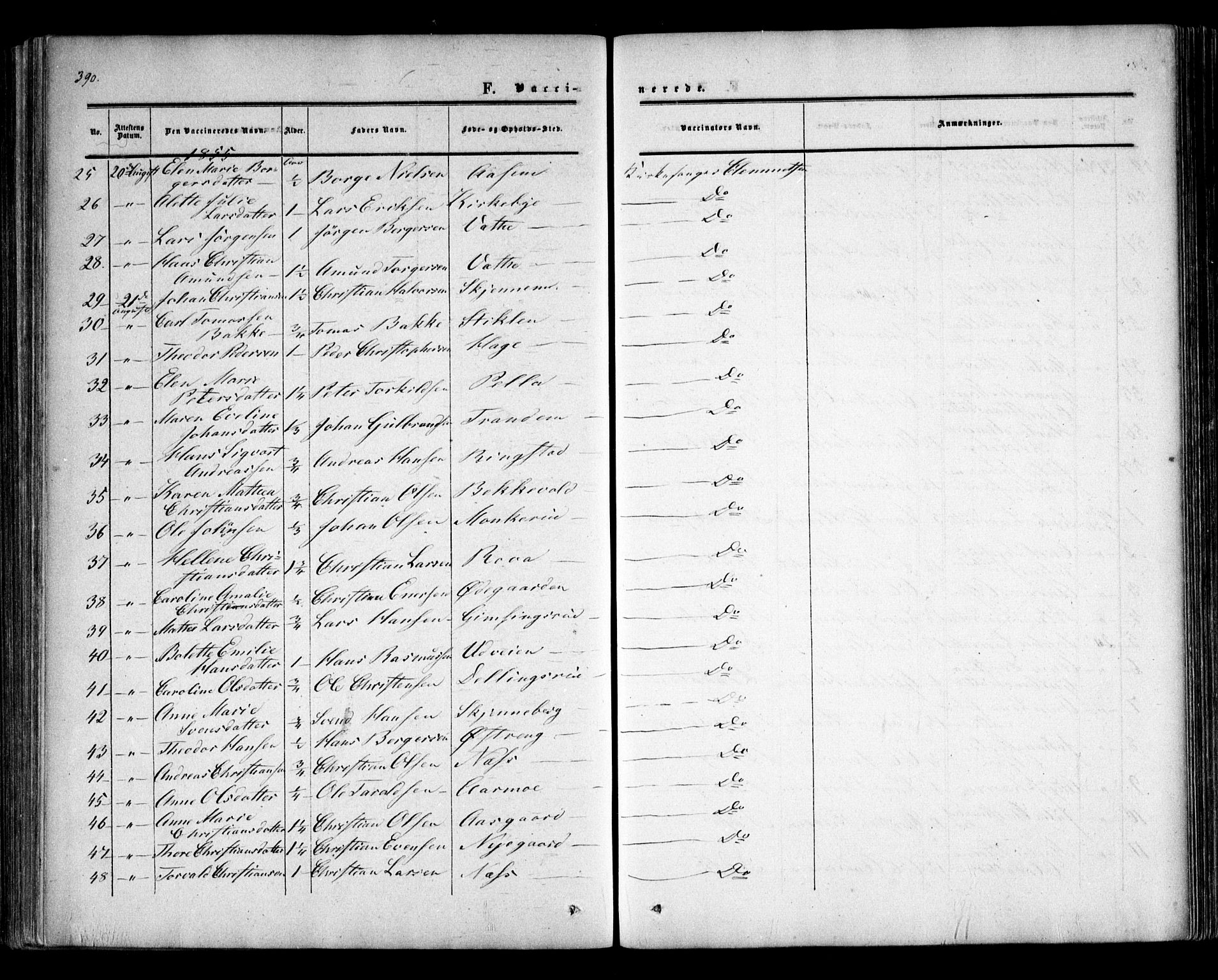 Trøgstad prestekontor Kirkebøker, SAO/A-10925/F/Fa/L0008.b: Parish register (official) no. I 8B, 1855-1864, p. 390