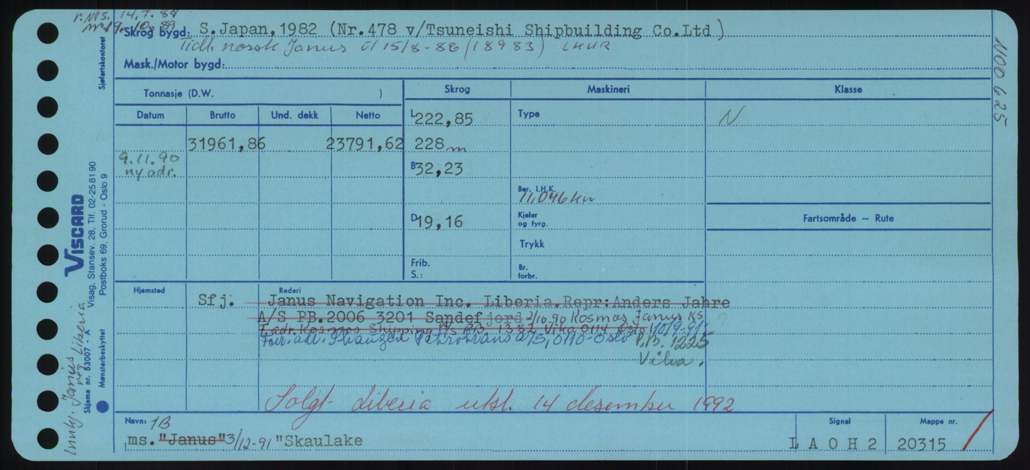 Sjøfartsdirektoratet med forløpere, Skipsmålingen, AV/RA-S-1627/H/Hd/L0034: Fartøy, Sk-Slå, p. 129