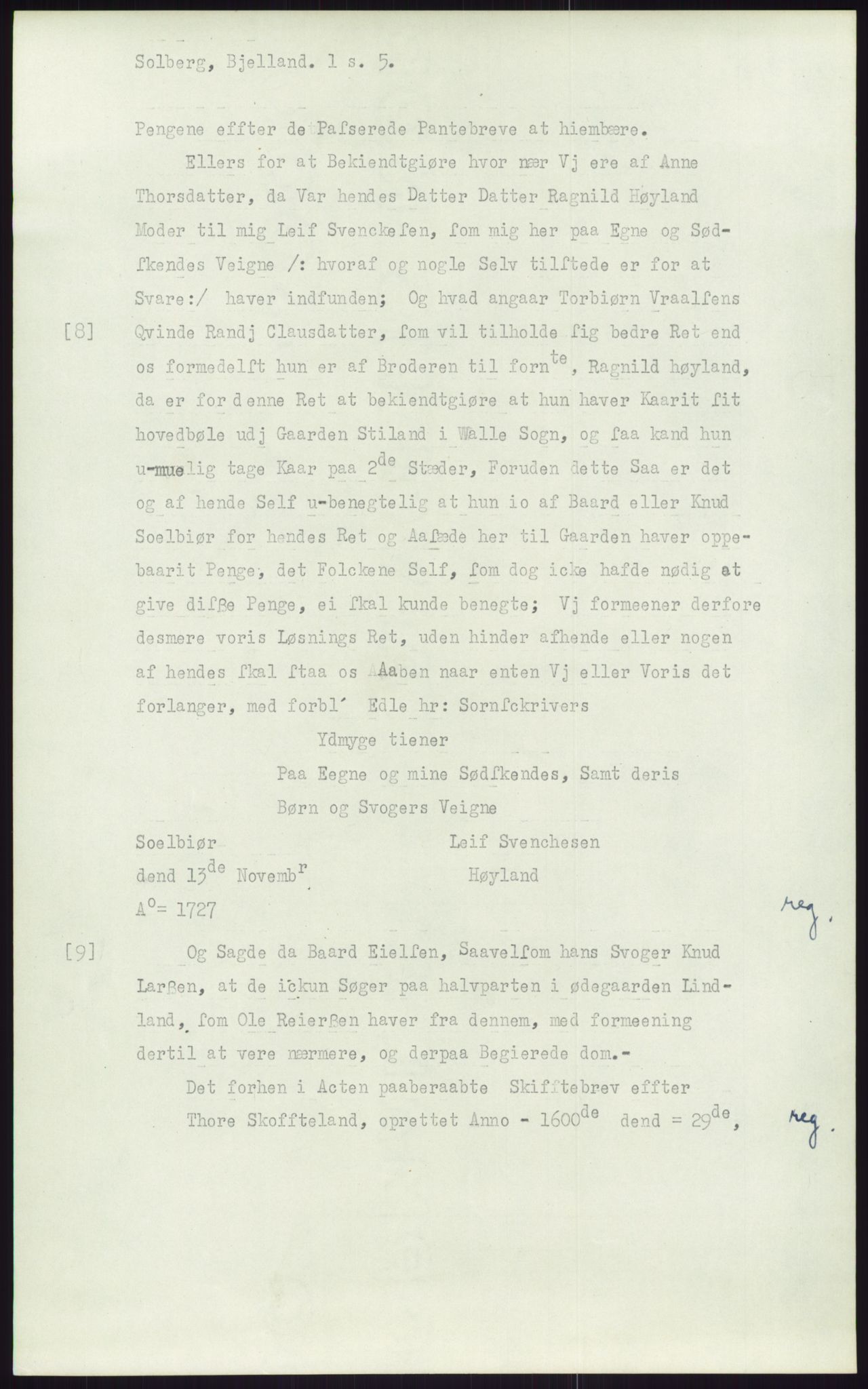 Samlinger til kildeutgivelse, Diplomavskriftsamlingen, AV/RA-EA-4053/H/Ha, p. 2940