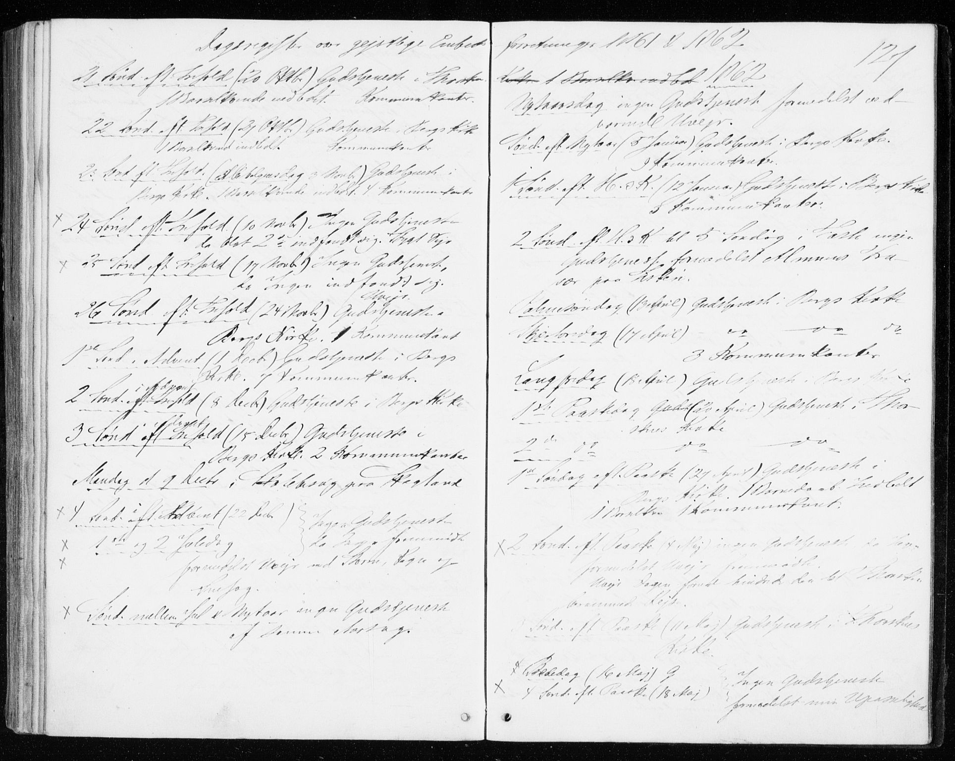 Berg sokneprestkontor, SATØ/S-1318/G/Ga/Gaa/L0002kirke: Parish register (official) no. 2, 1860-1872, p. 127