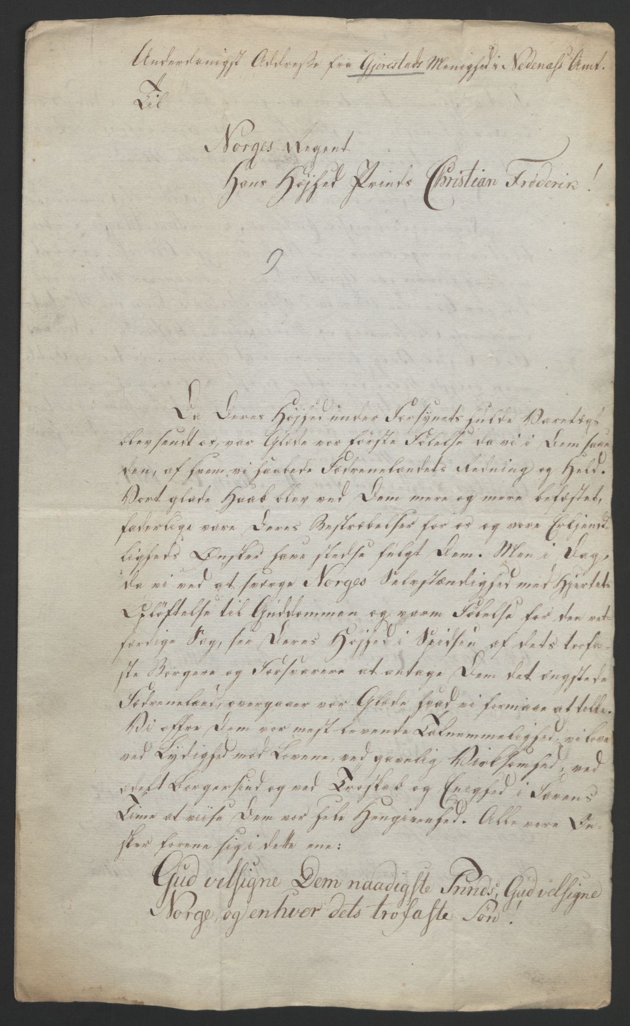 Statsrådssekretariatet, RA/S-1001/D/Db/L0008: Fullmakter for Eidsvollsrepresentantene i 1814. , 1814, p. 82