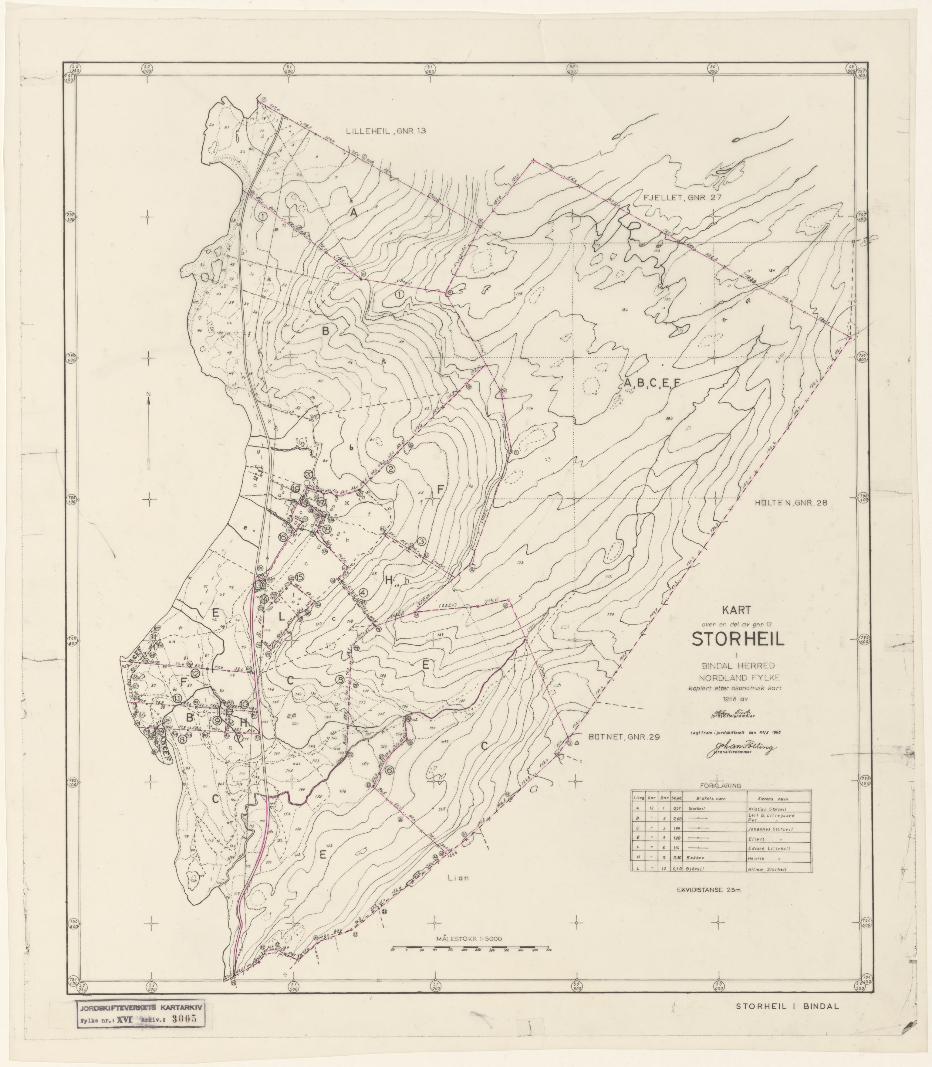 Jordskifteverkets kartarkiv, AV/RA-S-3929/T, 1859-1988, p. 3920