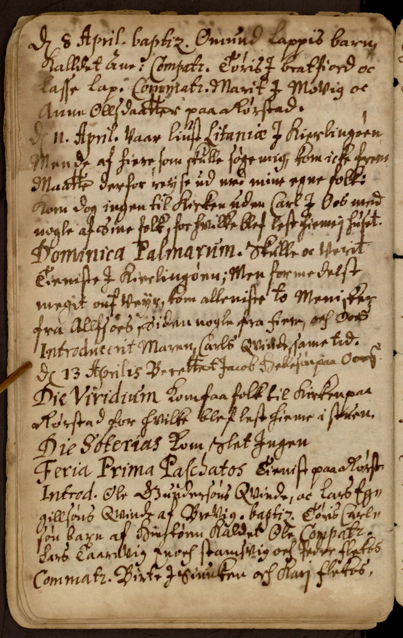 Spesialsamlingene, NTNU/SPESIALSAMLINGENE/M/XA-Oct-90: Other parish register no. XA Oct. 90, 1683-1685