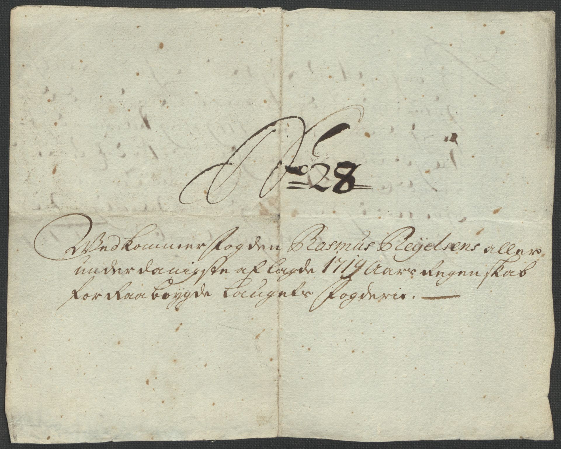 Rentekammeret inntil 1814, Reviderte regnskaper, Fogderegnskap, AV/RA-EA-4092/R40/L2453: Fogderegnskap Råbyggelag, 1718-1719, p. 398