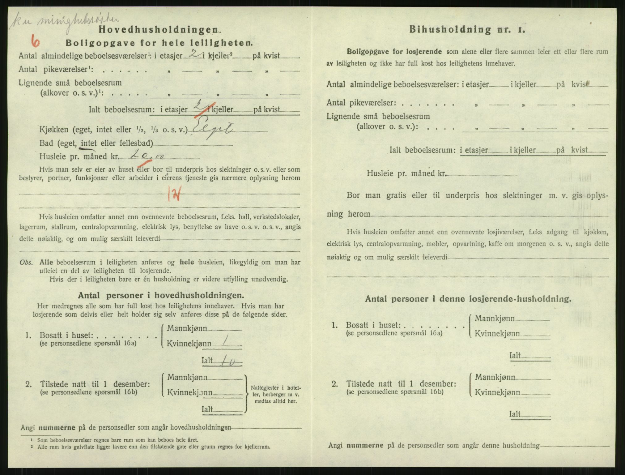 SAT, 1920 census for Namsos, 1920, p. 1128