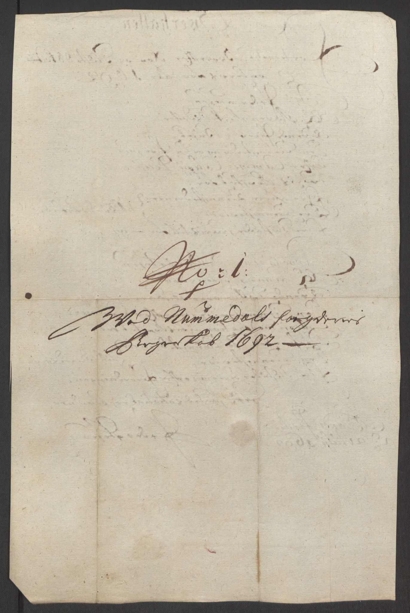 Rentekammeret inntil 1814, Reviderte regnskaper, Fogderegnskap, AV/RA-EA-4092/R64/L4424: Fogderegnskap Namdal, 1692-1695, p. 68