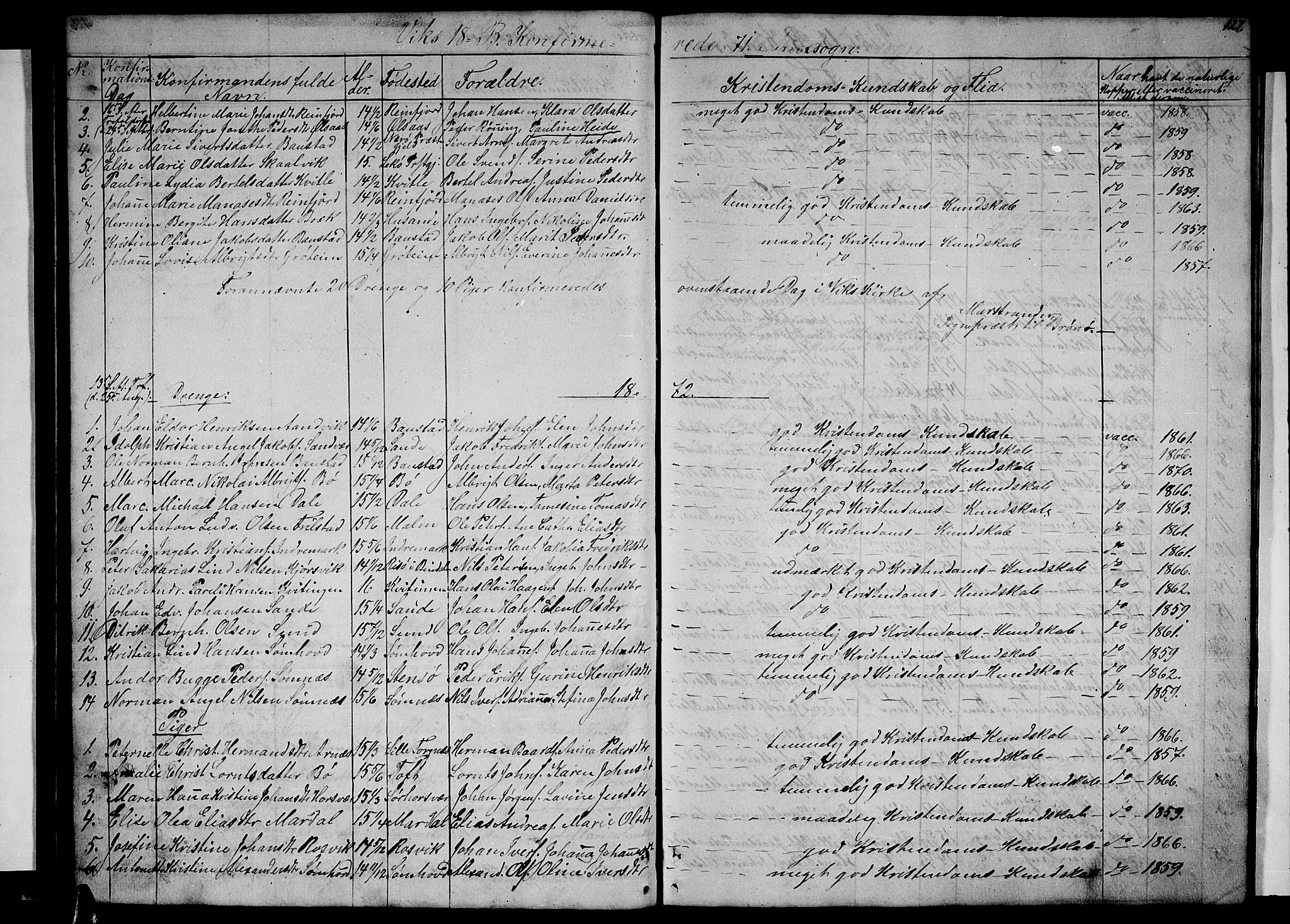 Ministerialprotokoller, klokkerbøker og fødselsregistre - Nordland, SAT/A-1459/812/L0187: Parish register (copy) no. 812C05, 1850-1883, p. 127