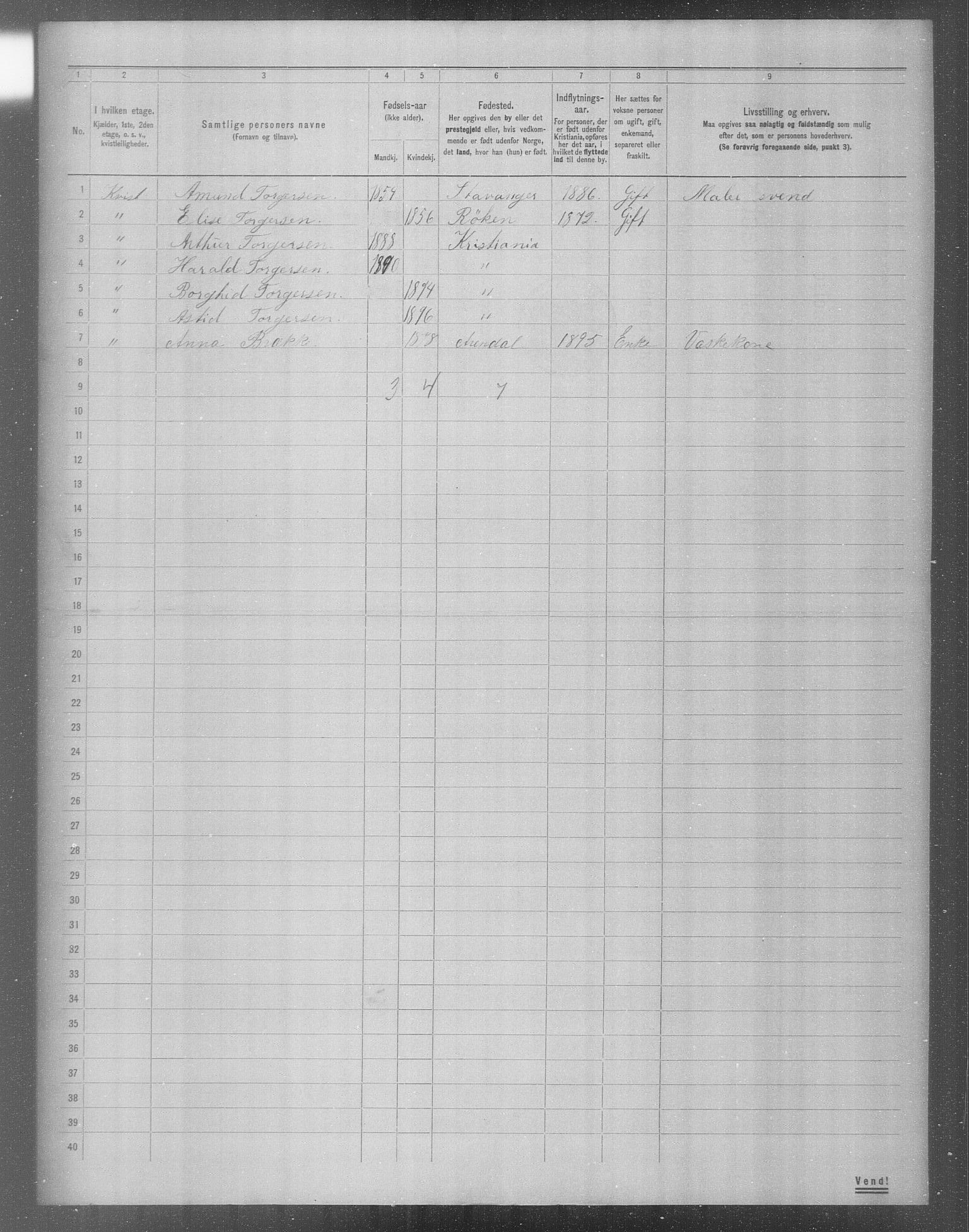 OBA, Municipal Census 1904 for Kristiania, 1904, p. 7728