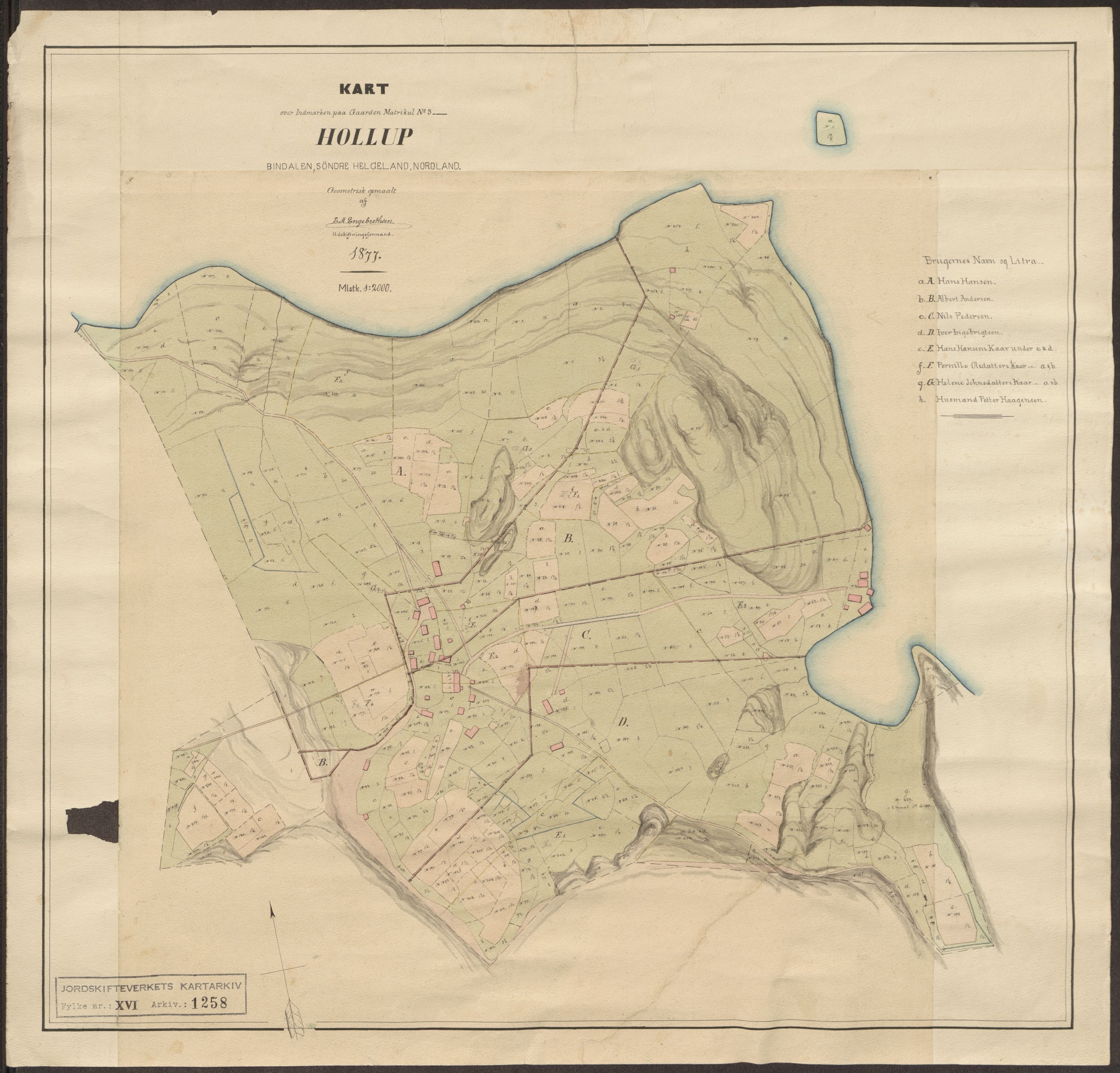 Jordskifteverkets kartarkiv, AV/RA-S-3929/T, 1859-1988, p. 1429