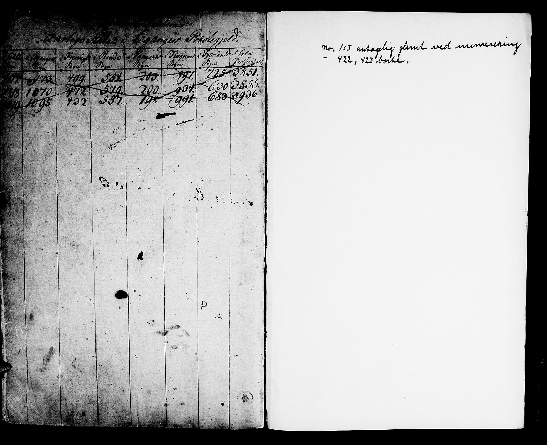 Leikanger sokneprestembete, AV/SAB-A-81001/H/Haa/Haaa/L0006: Parish register (official) no. A 6, 1810-1838