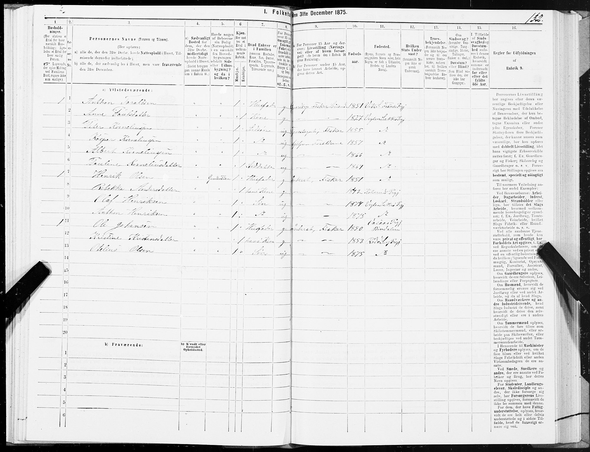 SAT, 1875 census for 1751P Nærøy, 1875, p. 4132