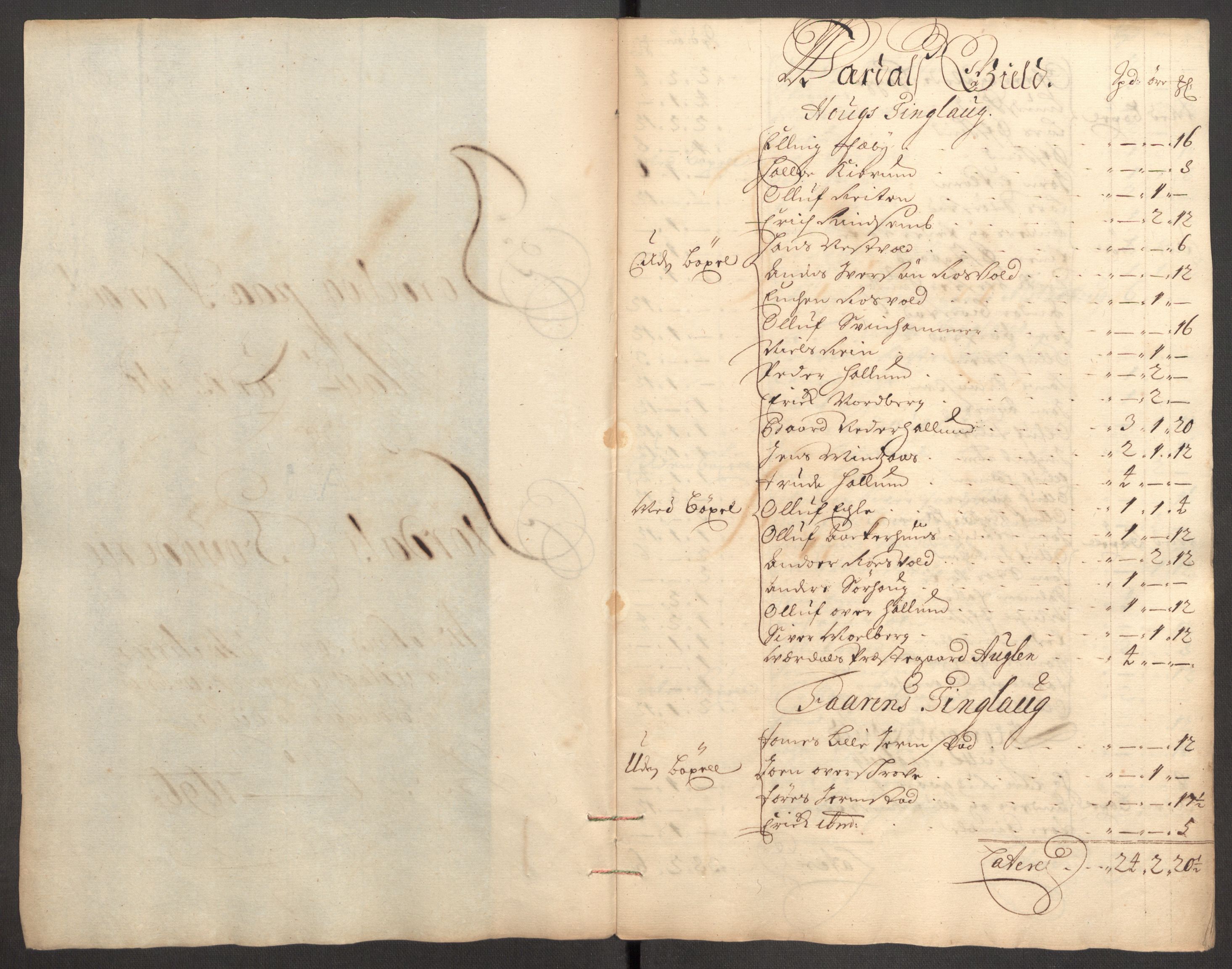 Rentekammeret inntil 1814, Reviderte regnskaper, Fogderegnskap, RA/EA-4092/R62/L4188: Fogderegnskap Stjørdal og Verdal, 1696, p. 54