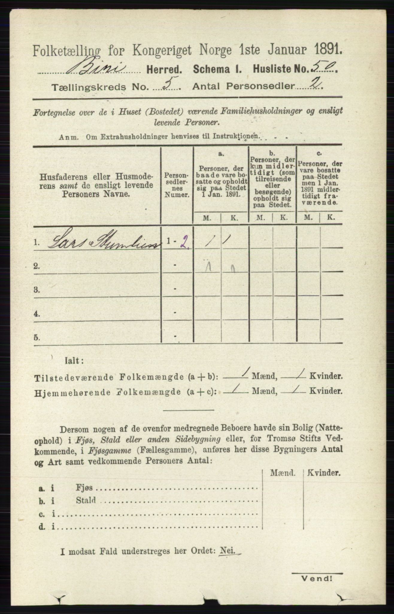 RA, 1891 census for 0525 Biri, 1891, p. 1778