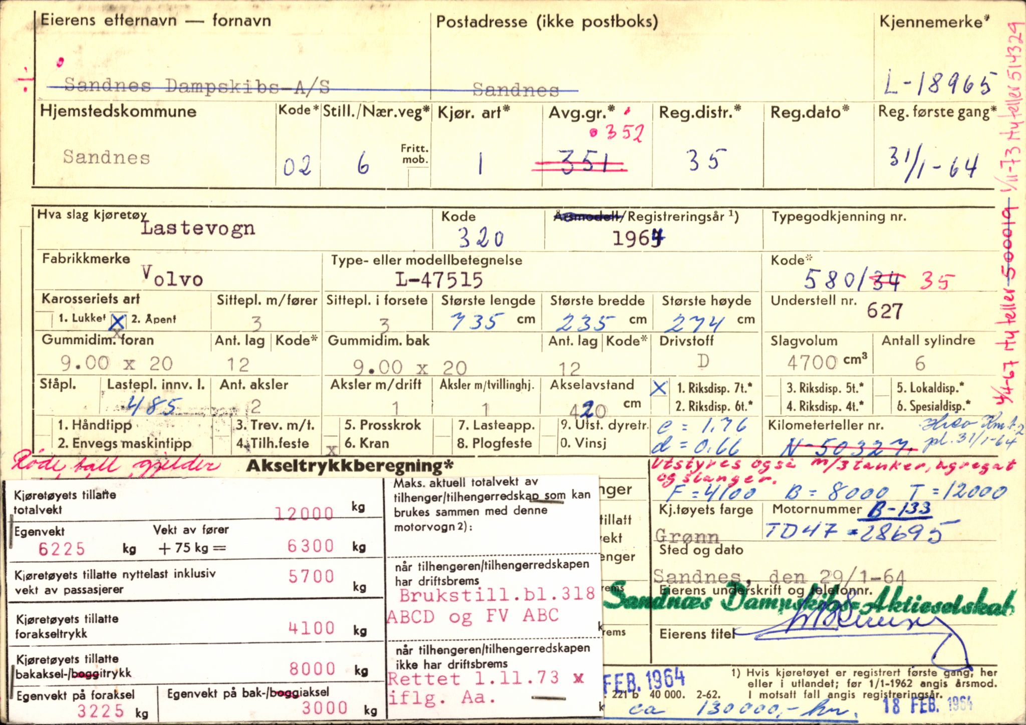 Stavanger trafikkstasjon, AV/SAST-A-101942/0/F/L0034: L-18600 - L-19099, 1930-1971, p. 1461